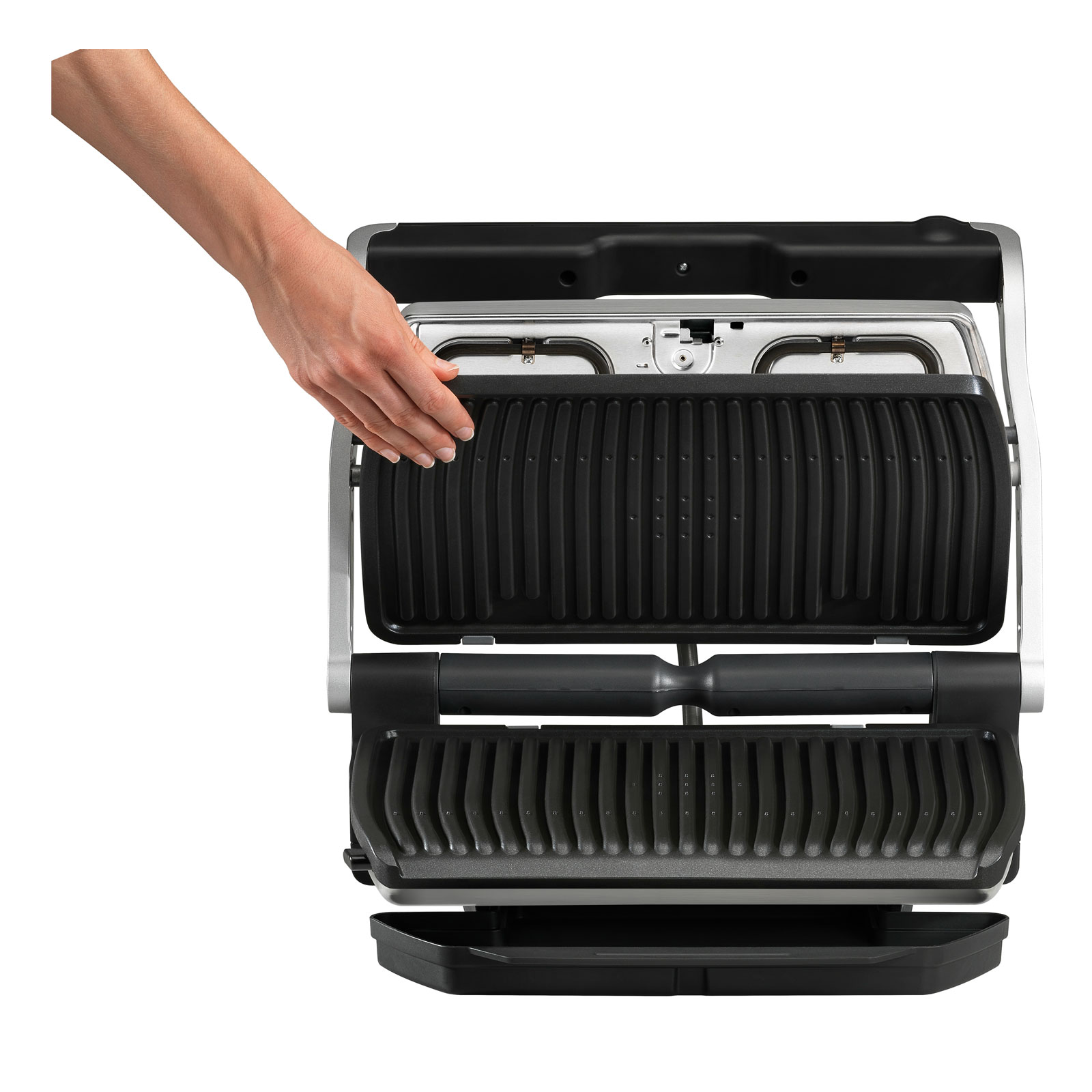 Tefal GC 7228 Optigrill+ XL Kontaktgrill schwarz