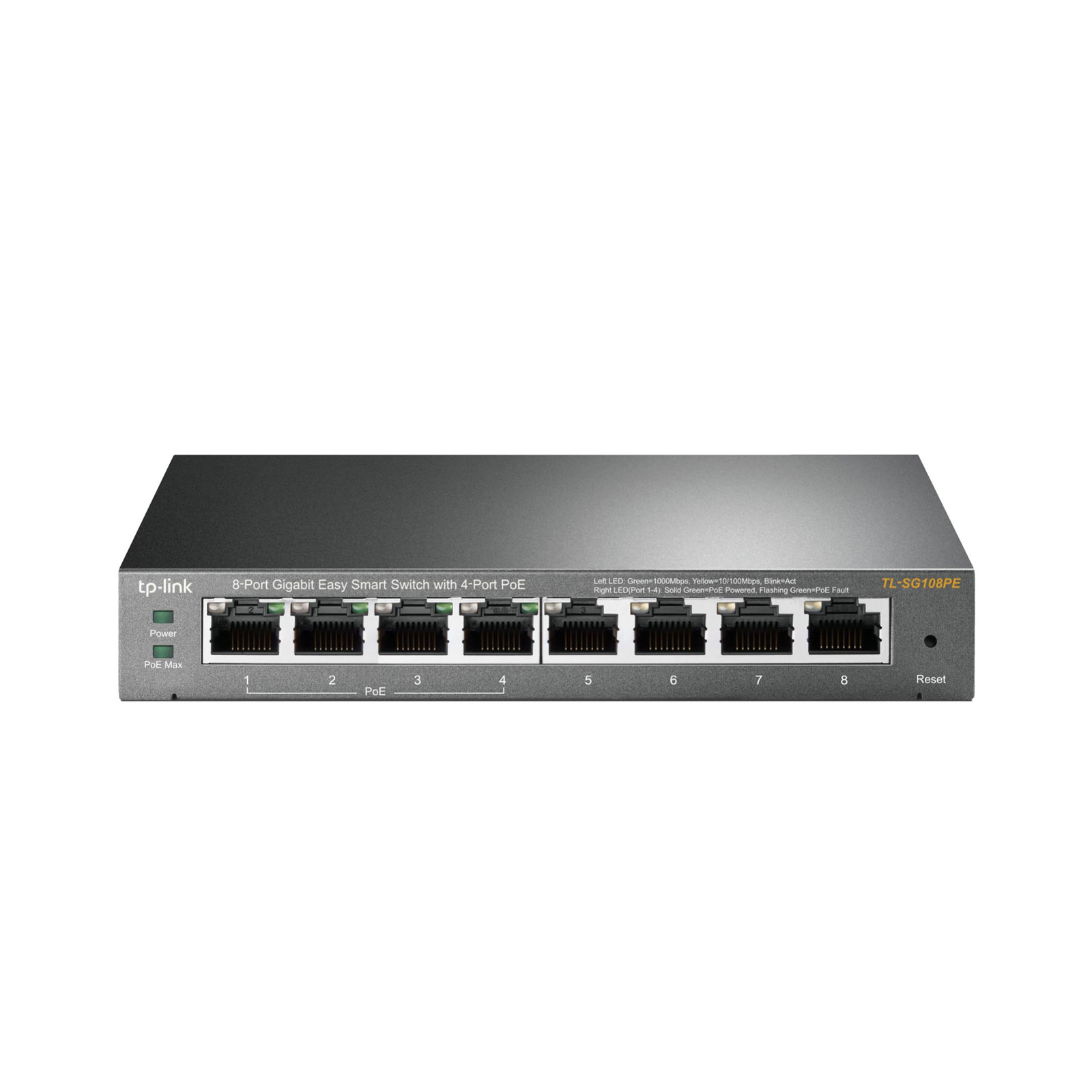TP-Link TL-SG108PE Netzwerk-Switch TP-Link TL-SG108PE Netzwerk-Switch