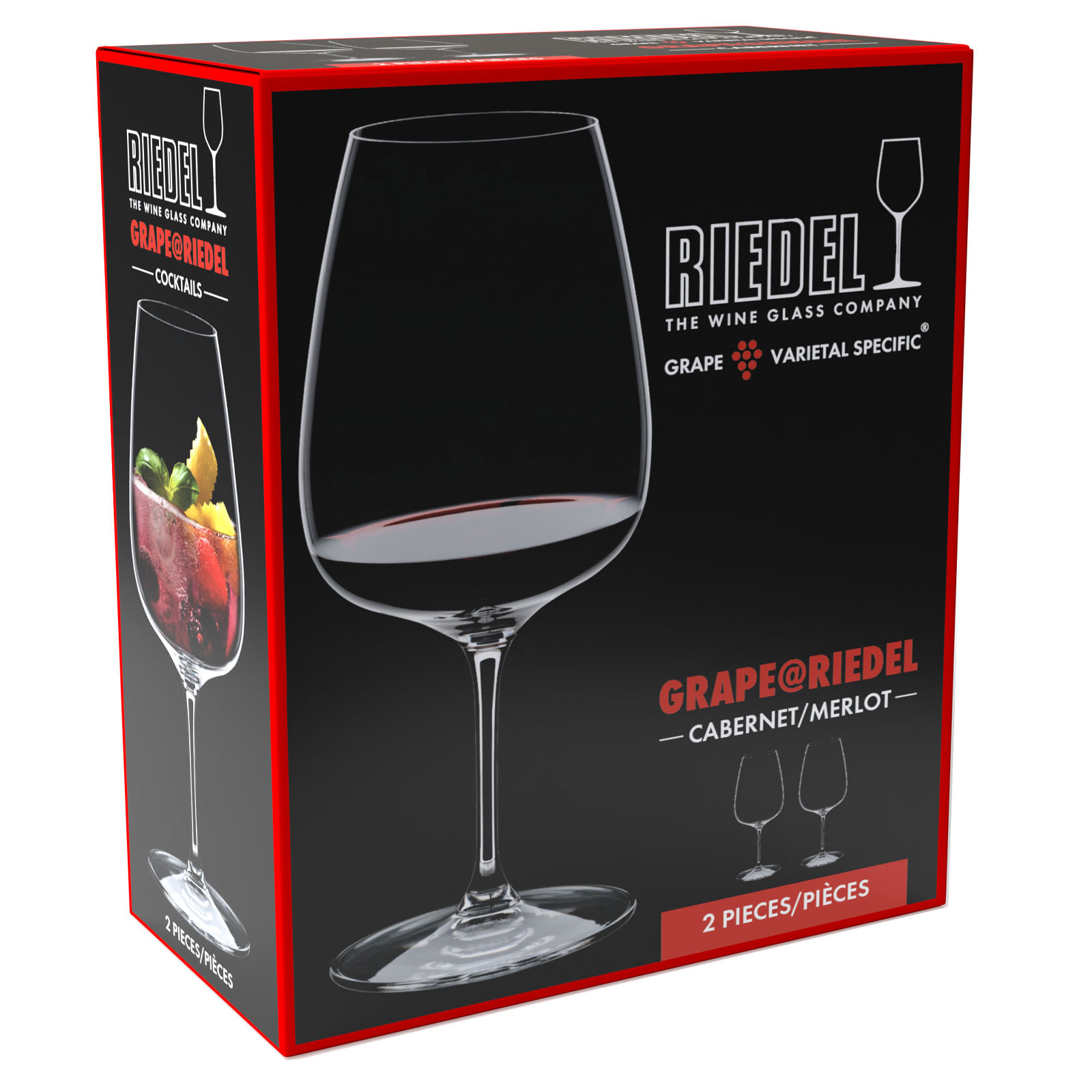 Riedel Cabernet/Merlot/Cocktails 6424/0 Weingläser 2er Set