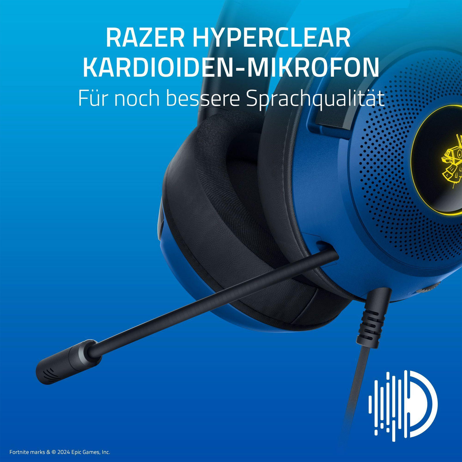 RAZER Kraken V3 X - Fortnite Edition, Gaming-Headset