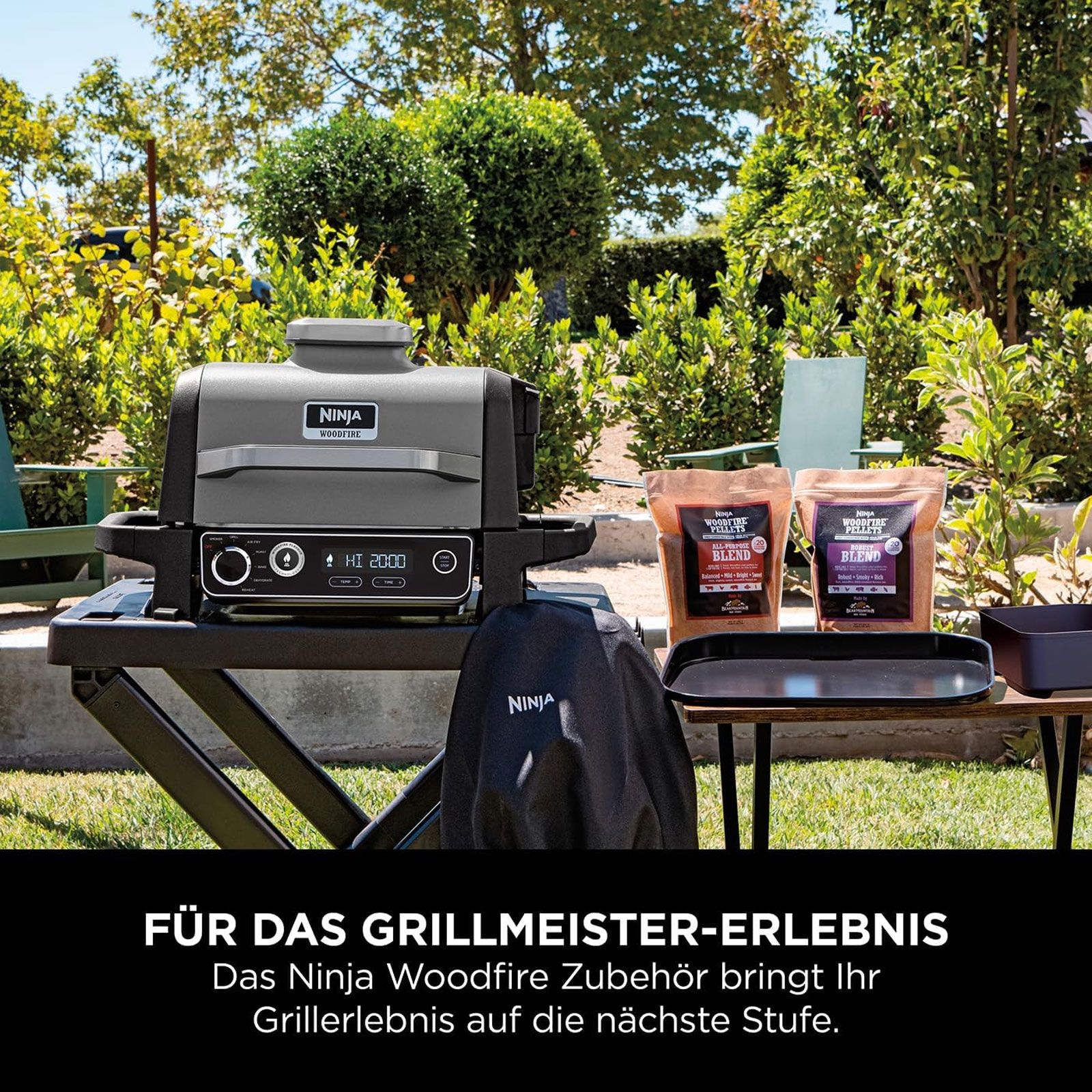 Ninja Woodfire Grillständer (kompatibel mit Ninja Woodfire OG701DE/EU)