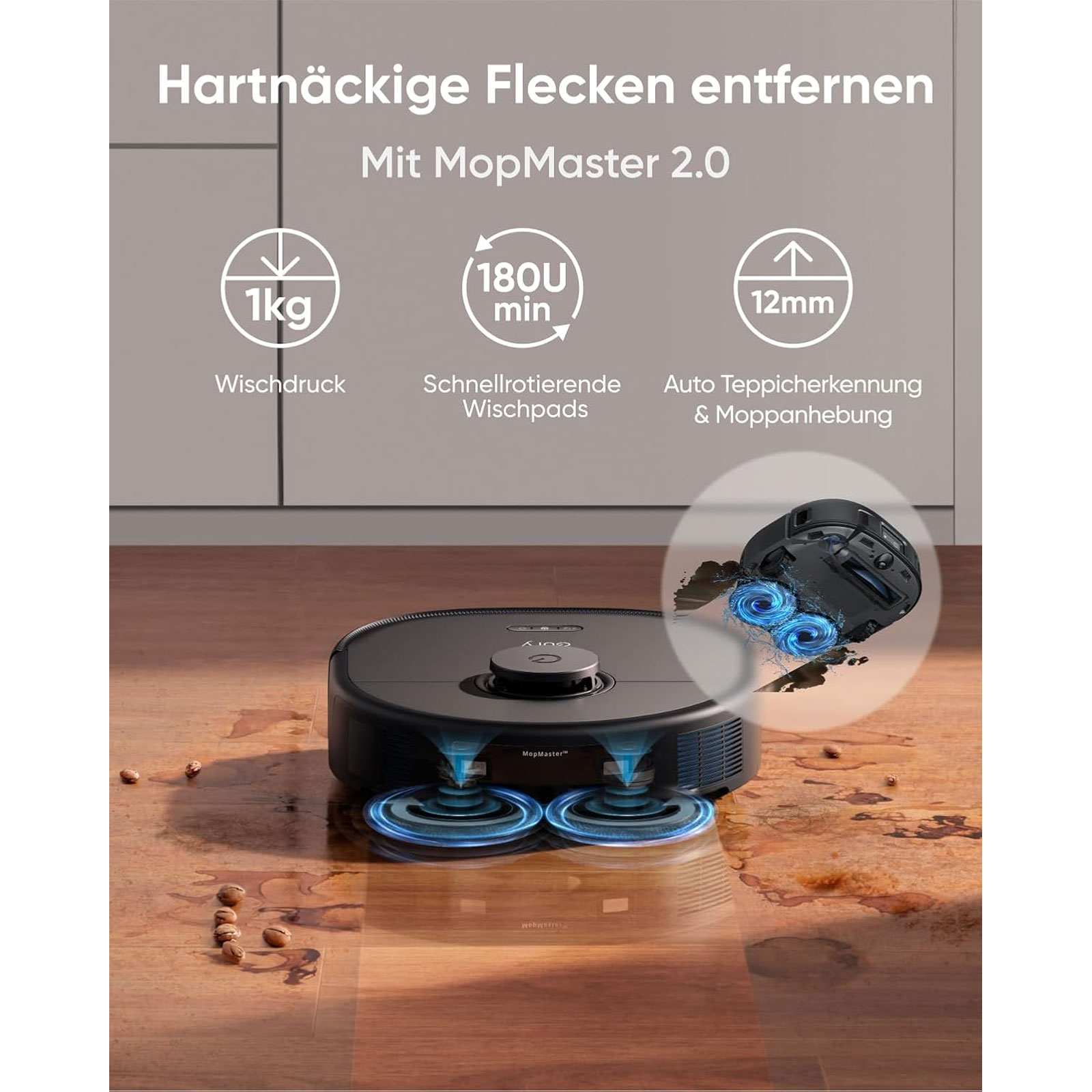 Eufy X10 Pro Omni Saugroboter mit Wischfunktion
