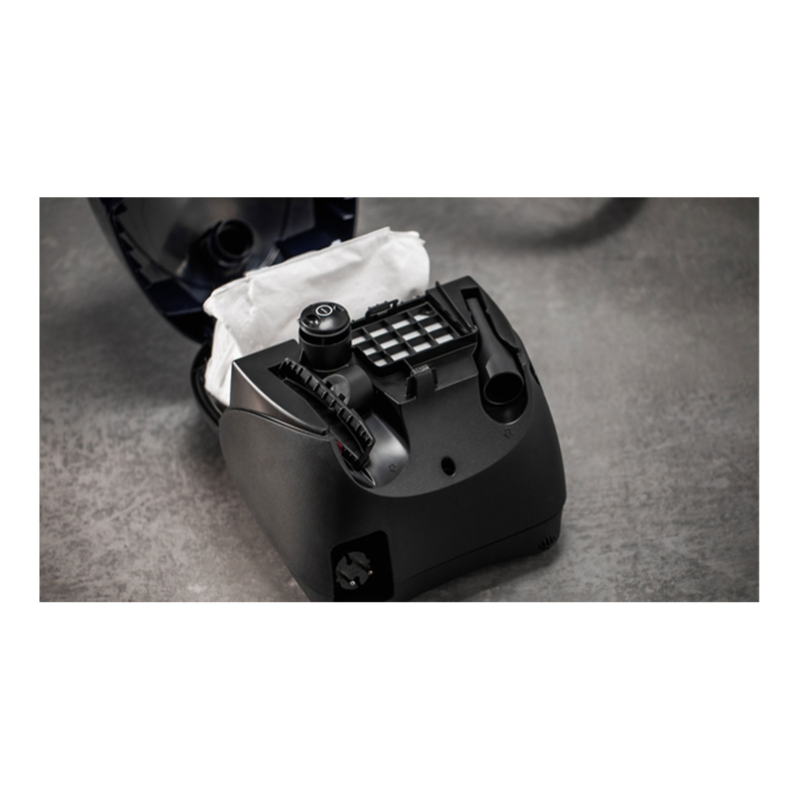 Siemens VSQ5X500 Staubsauger mit Beutel, Q5.0 extreme silencePower, Schwarz