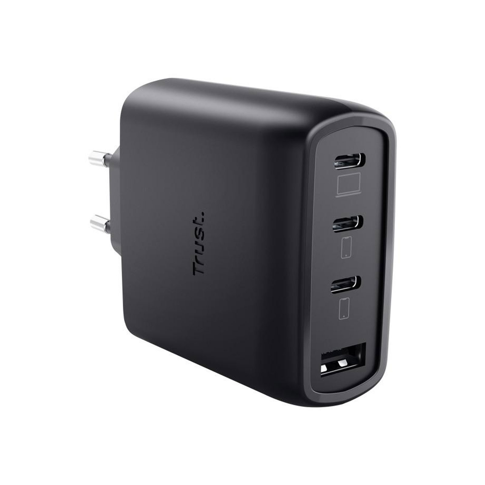 Trust Maxo GaN-USB-Tischladegerät mit 65 W und 4 Anschlüssen
