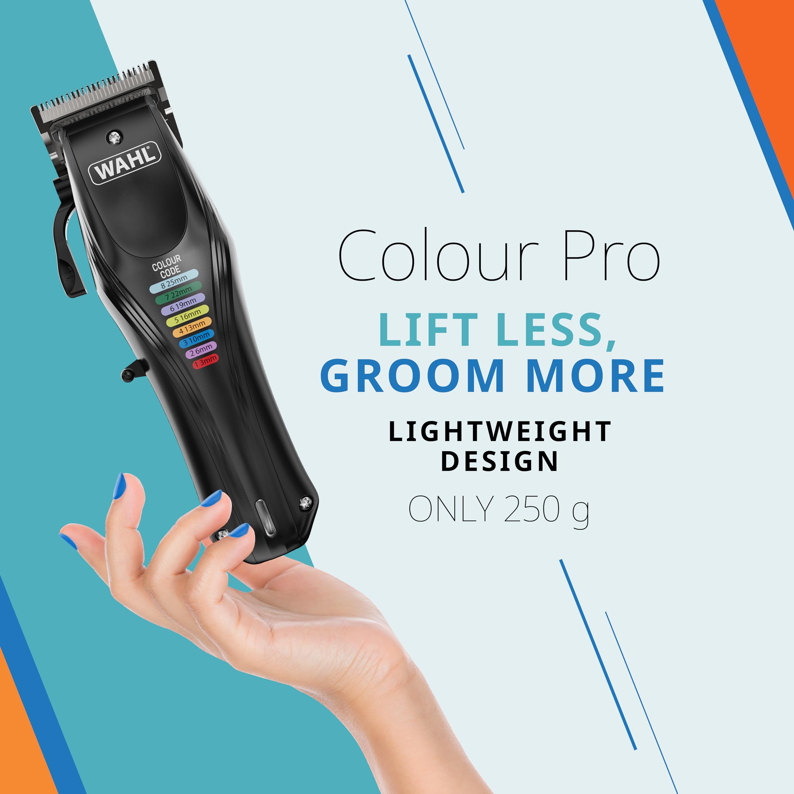 WAHL Animal Color Pro, Wiederaufladbare Tierschermaschine