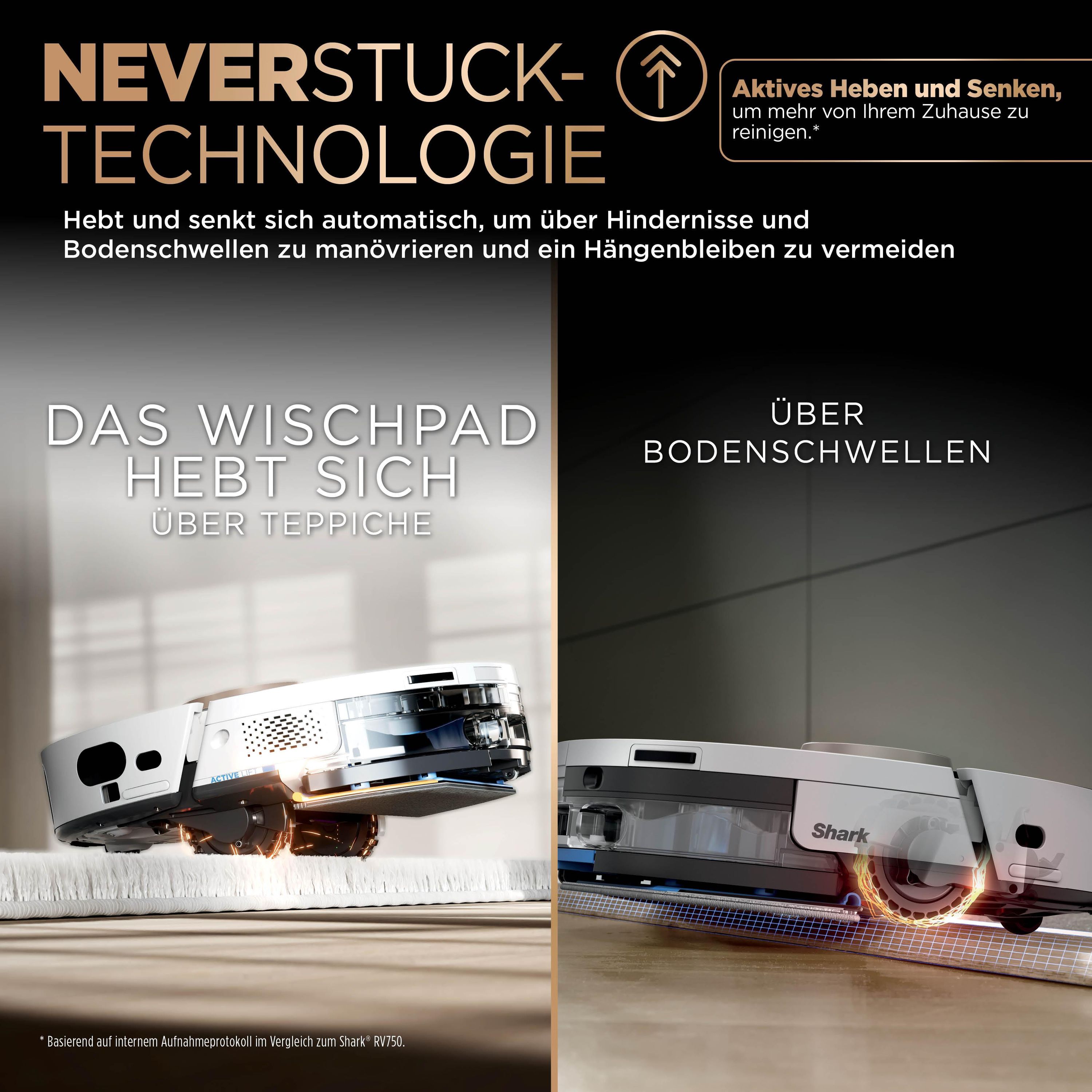 Shark RV2800ZEEUWH Saugroboter mit Wischfunktion Shark RV2800ZEEUWH Saugroboter mit Wischfunktion
