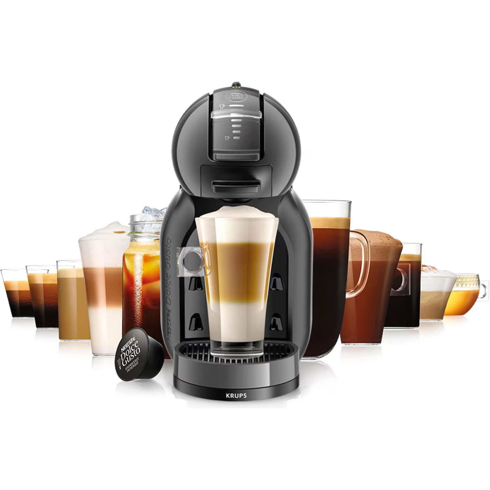 Krups KP1238.25 Dolce Gusto MINI ME + 1 Pck. KitKat