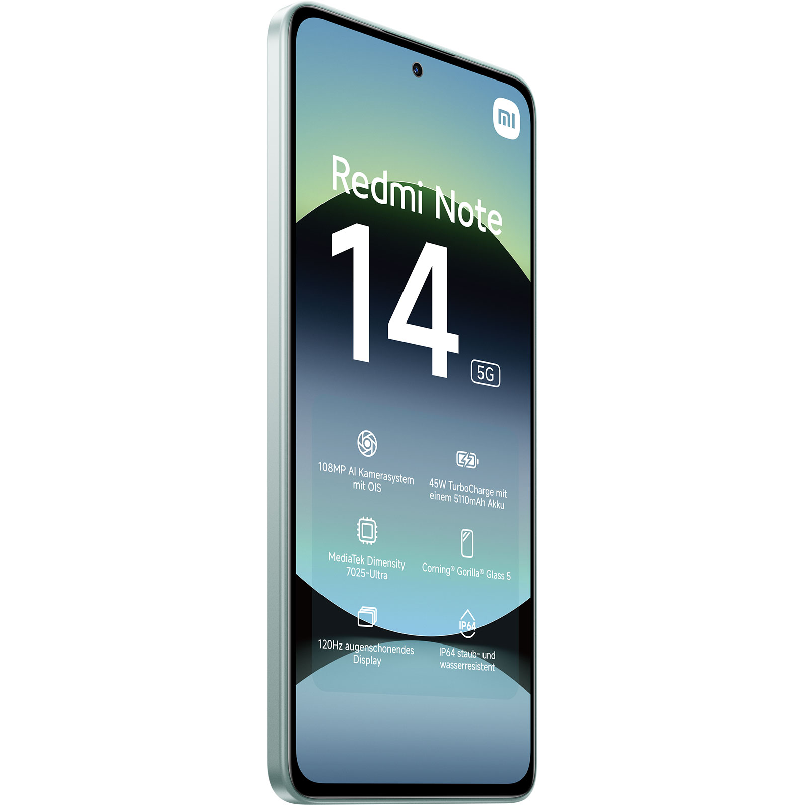 Xiaomi Redmi Note 14 Smartphone Coral Green