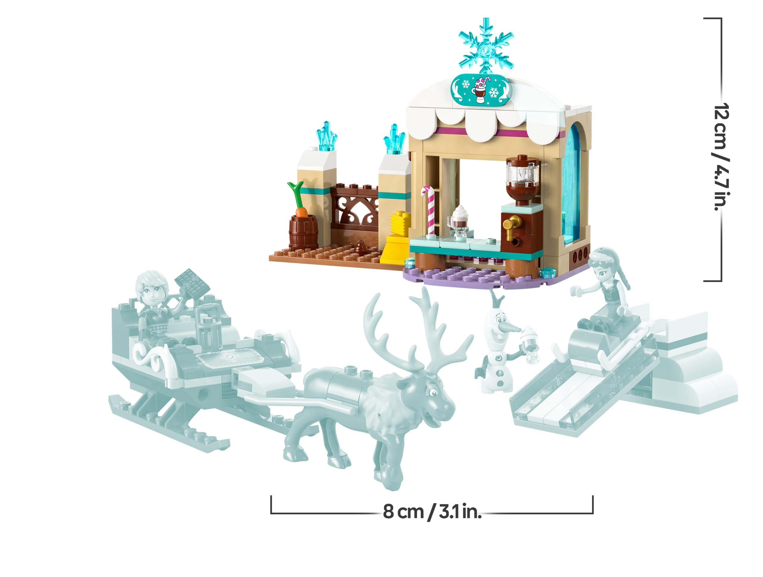 LEGO ǀ Disney Frozen Annas Schlittenabenteuer 43256