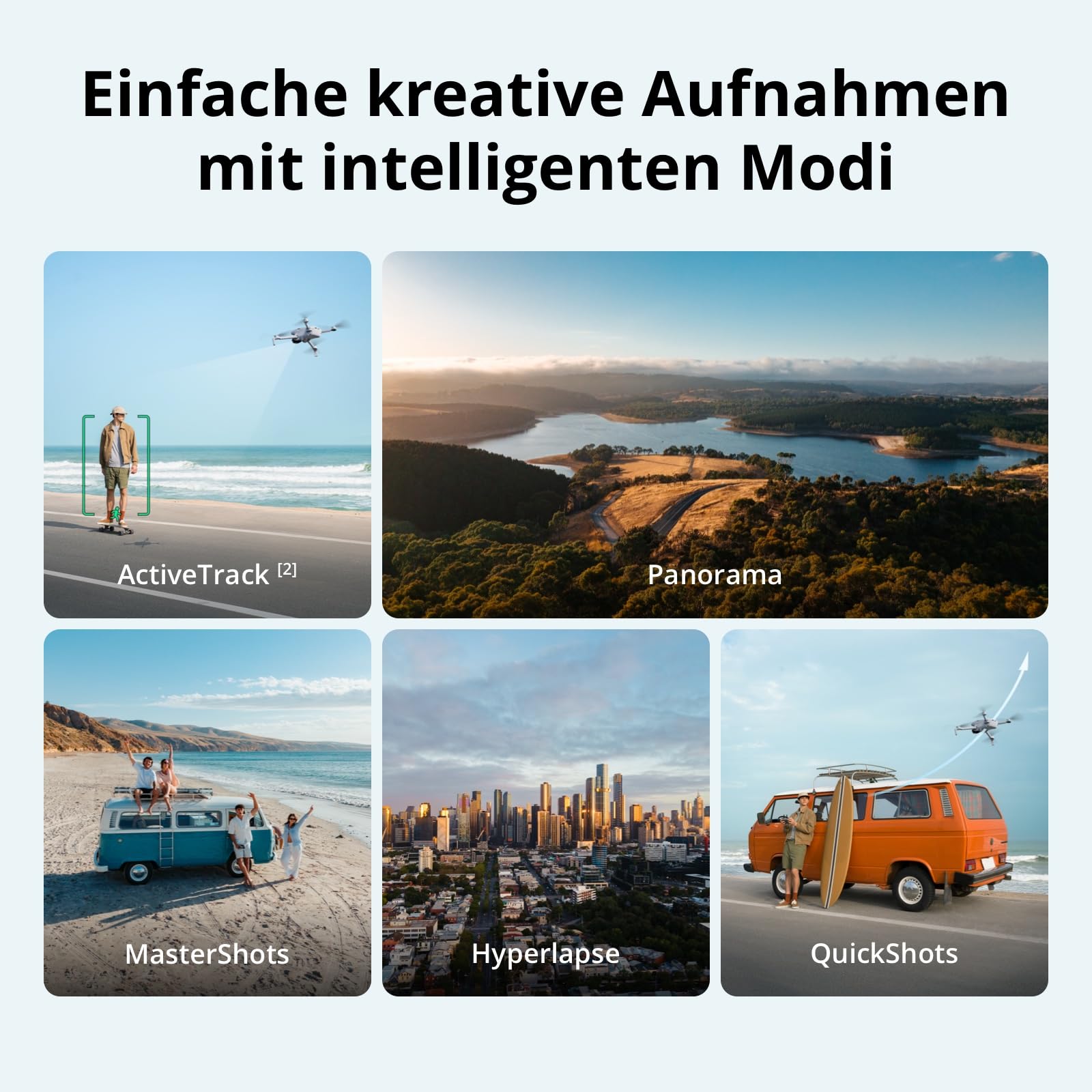 DJI Lito X1 Fly More Combo mit DJI RC 2, 4K Kameradrohne für Einsteiger