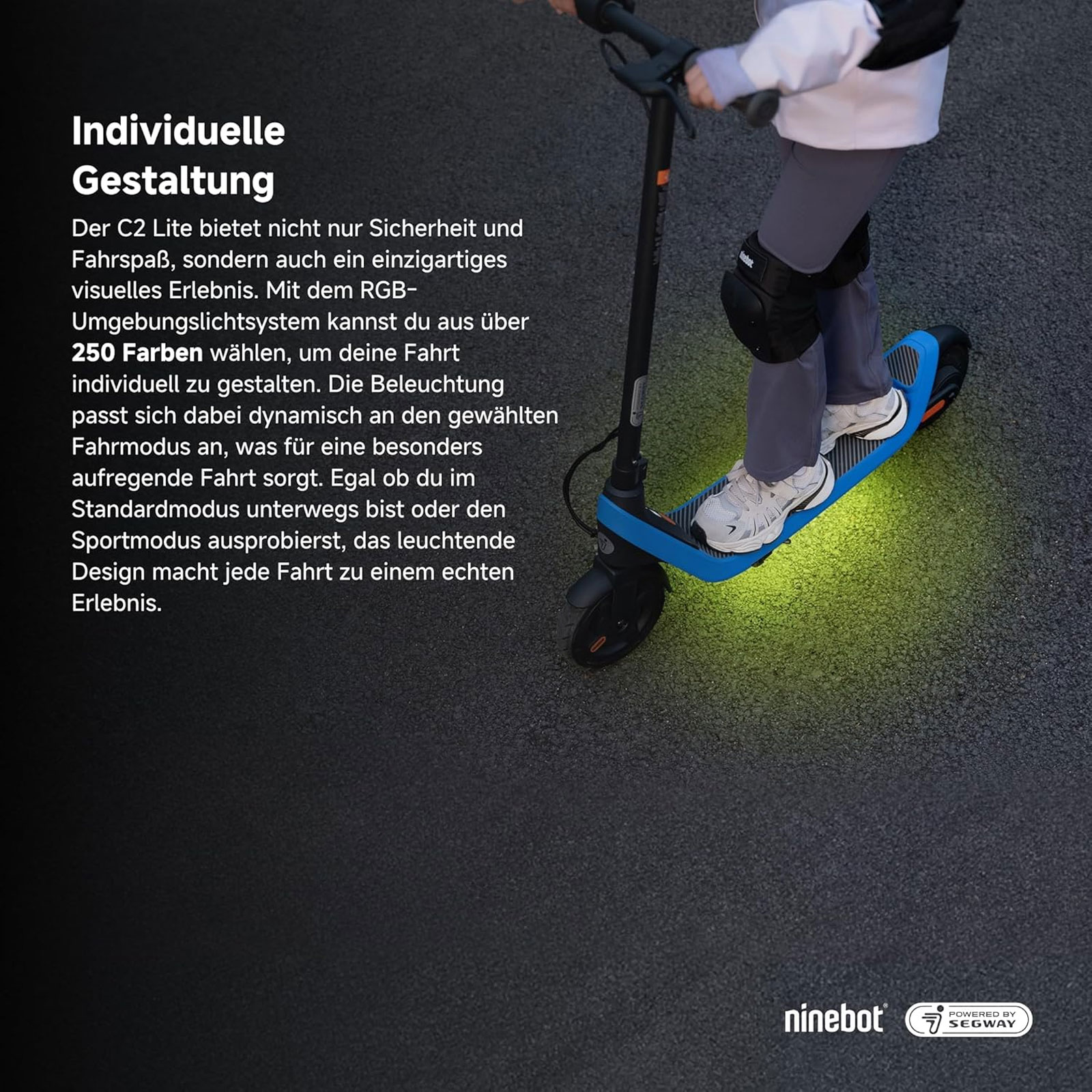 Segway Ninebot C2 Lite Kinder E-Scooter