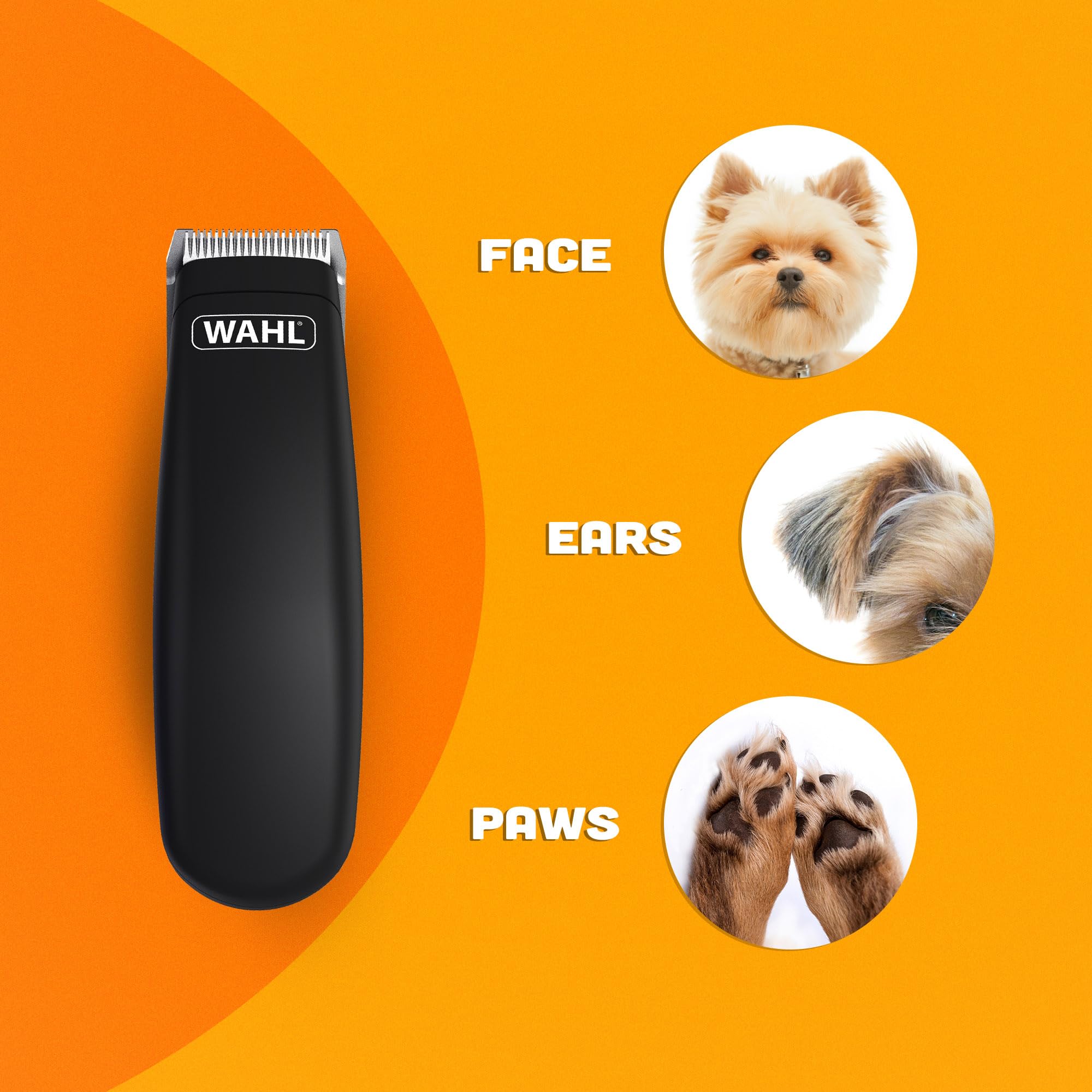 WAHL Pocket Pro Trimmer, Grooming Set für Haustiere