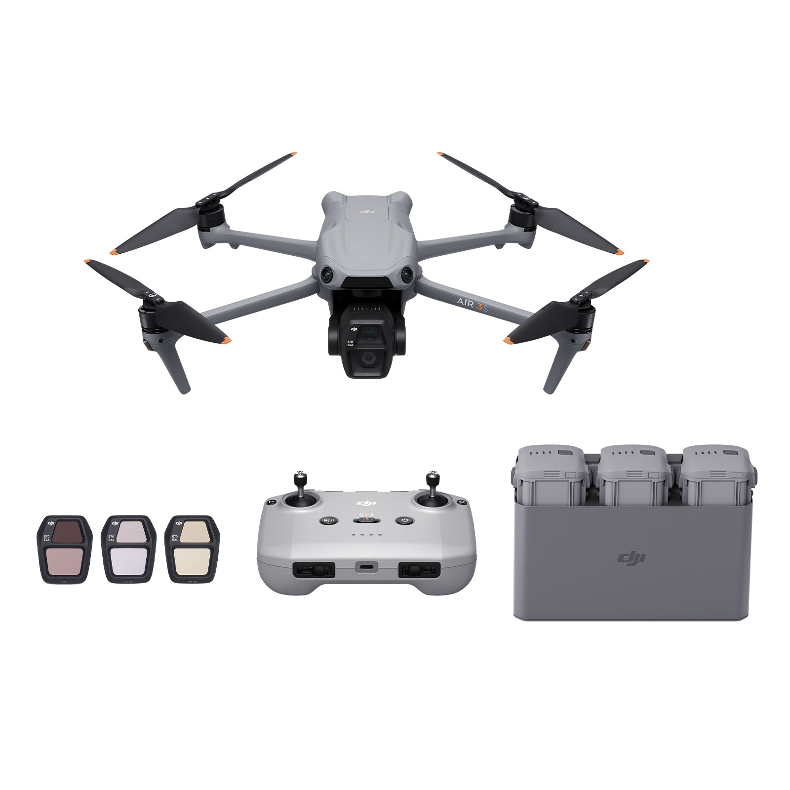 dji Air 3S Fly More Combo Drohne mit Kamera