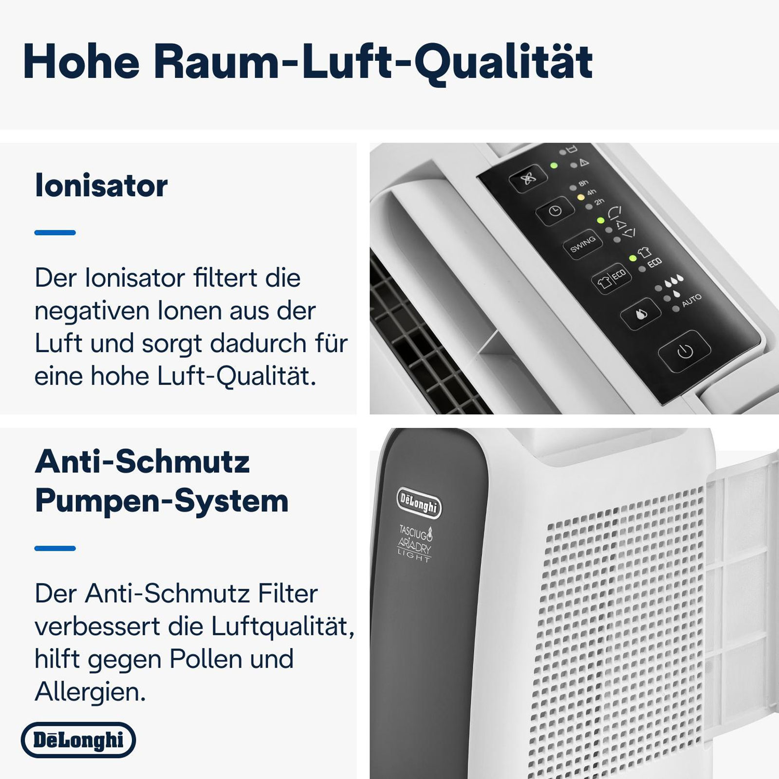 DeLonghi DNS 65 Luftentfeuchter 