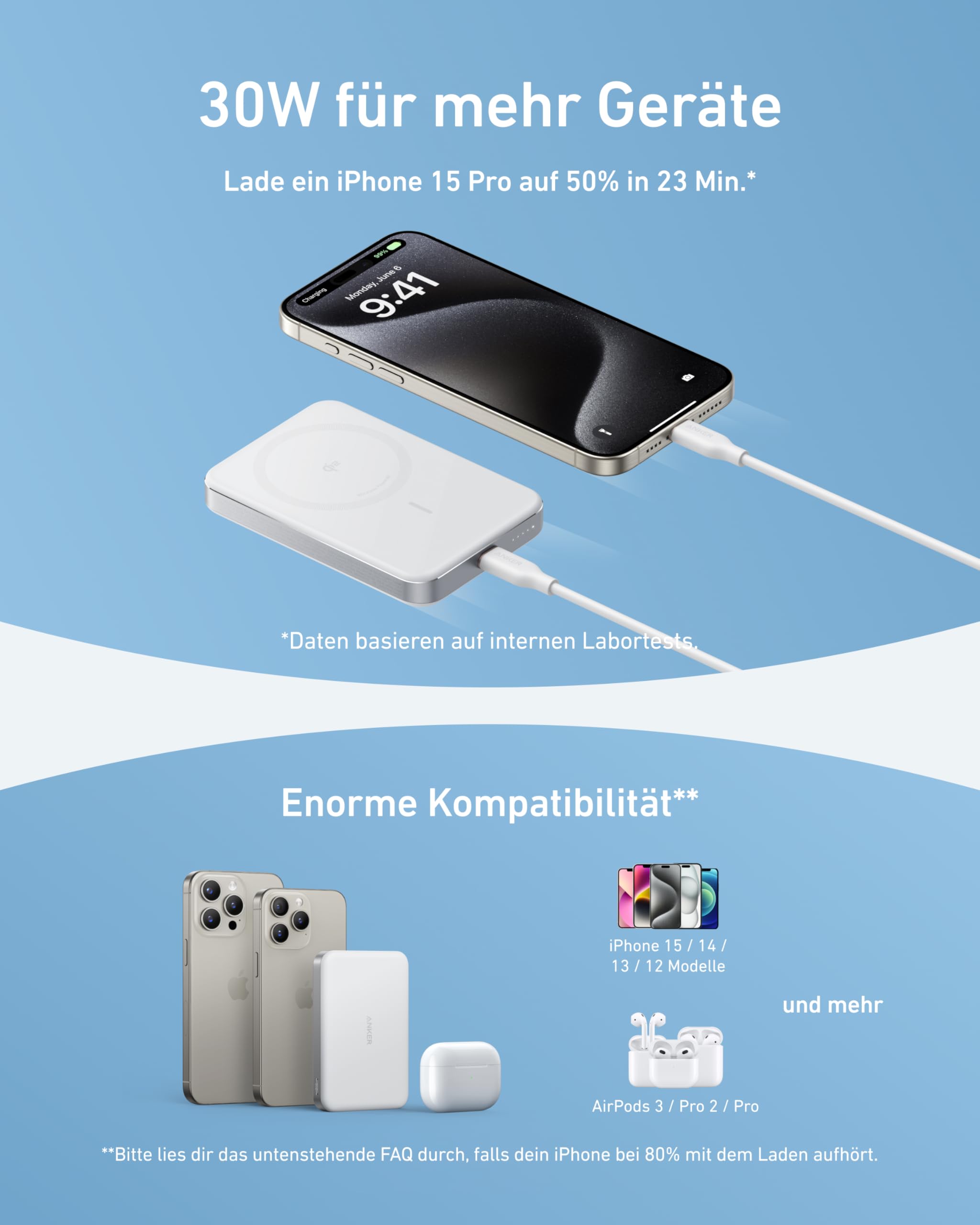 Anker MagGo Powerbank (10000mAh, Slim)
