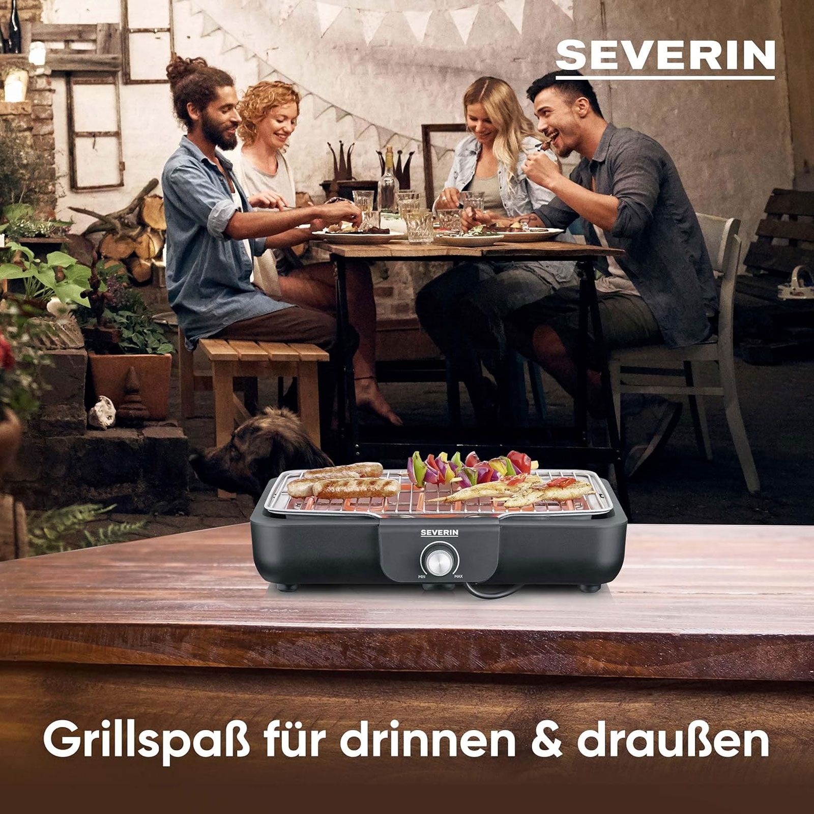 SEVERIN PG 8554 Tischgrill