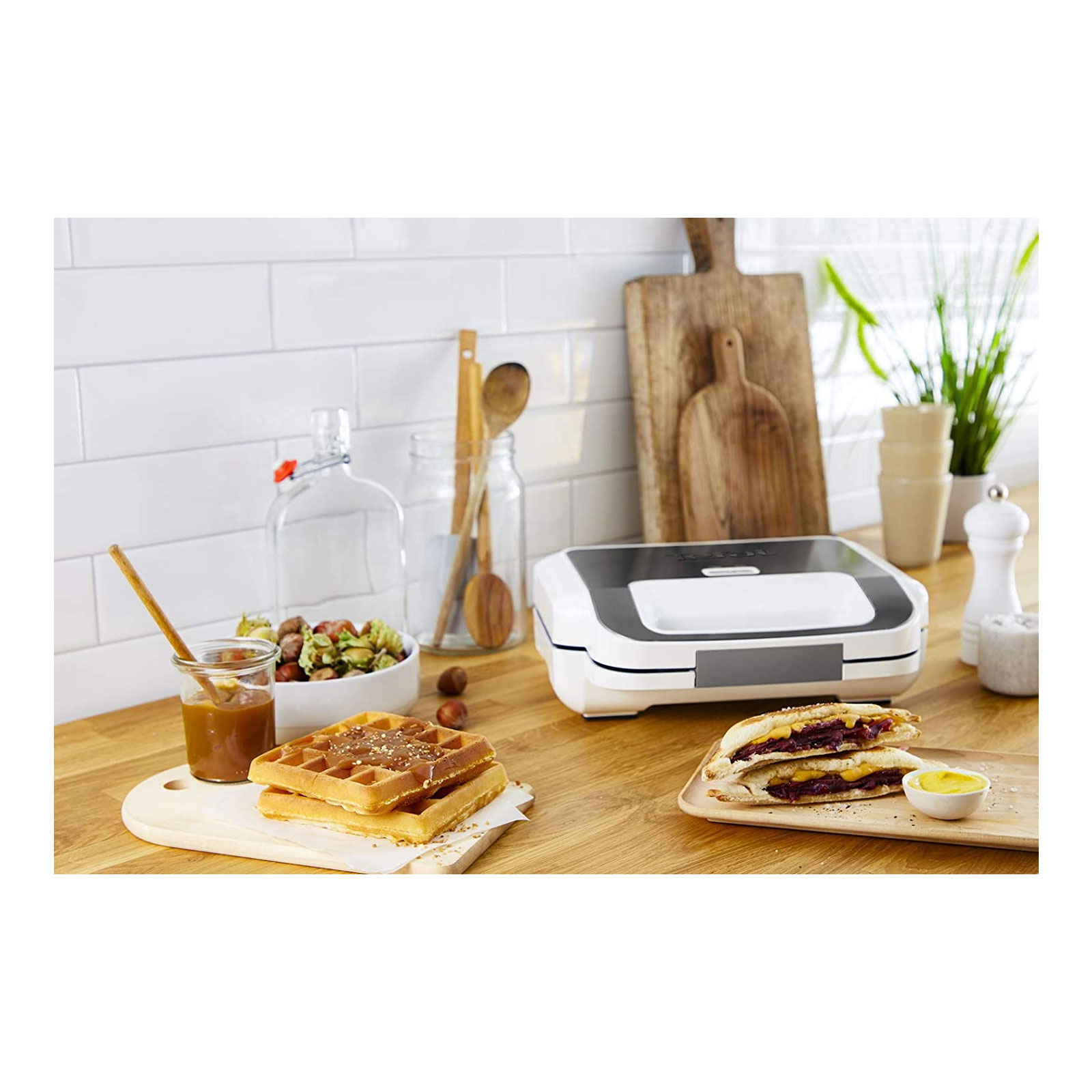 Tefal SW7011 Snack XL Sandwichmaker + Waffeleisen