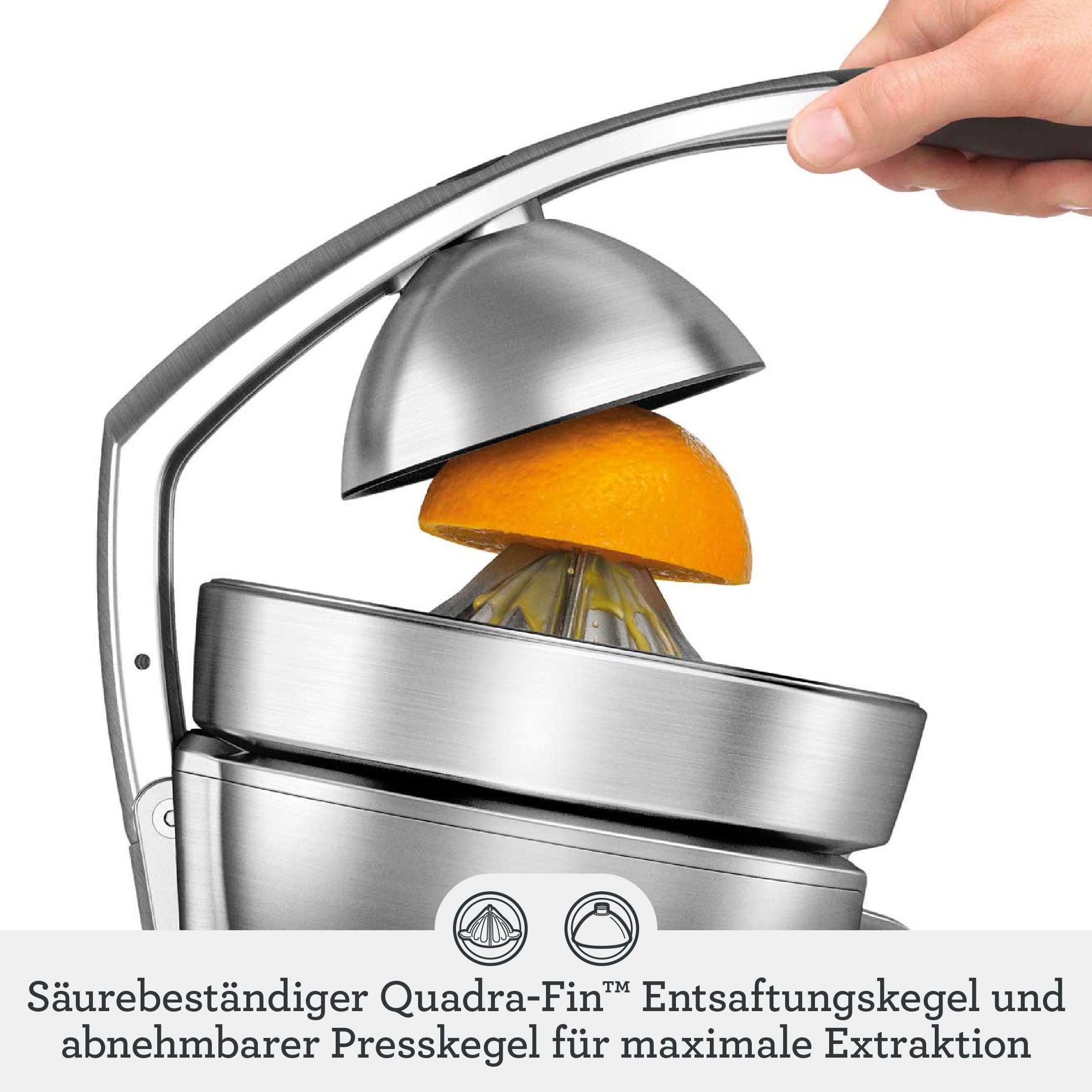 Sage SCP800 Zitruspresse the Citrus Press Pro Entsafter-Kegel Saftauslauf