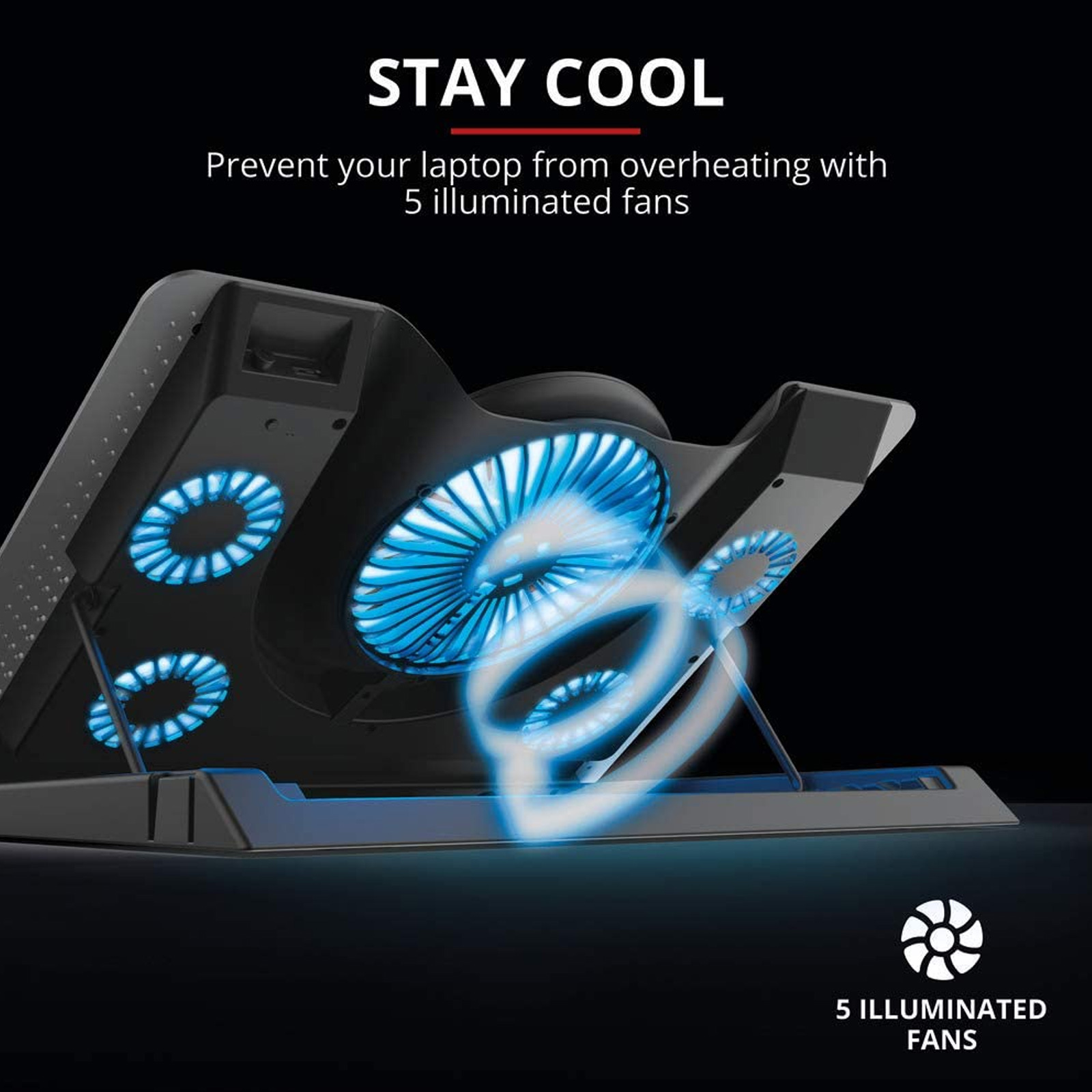 TRUST GXT1125 QUNO LAPTOP   COOLING STAND