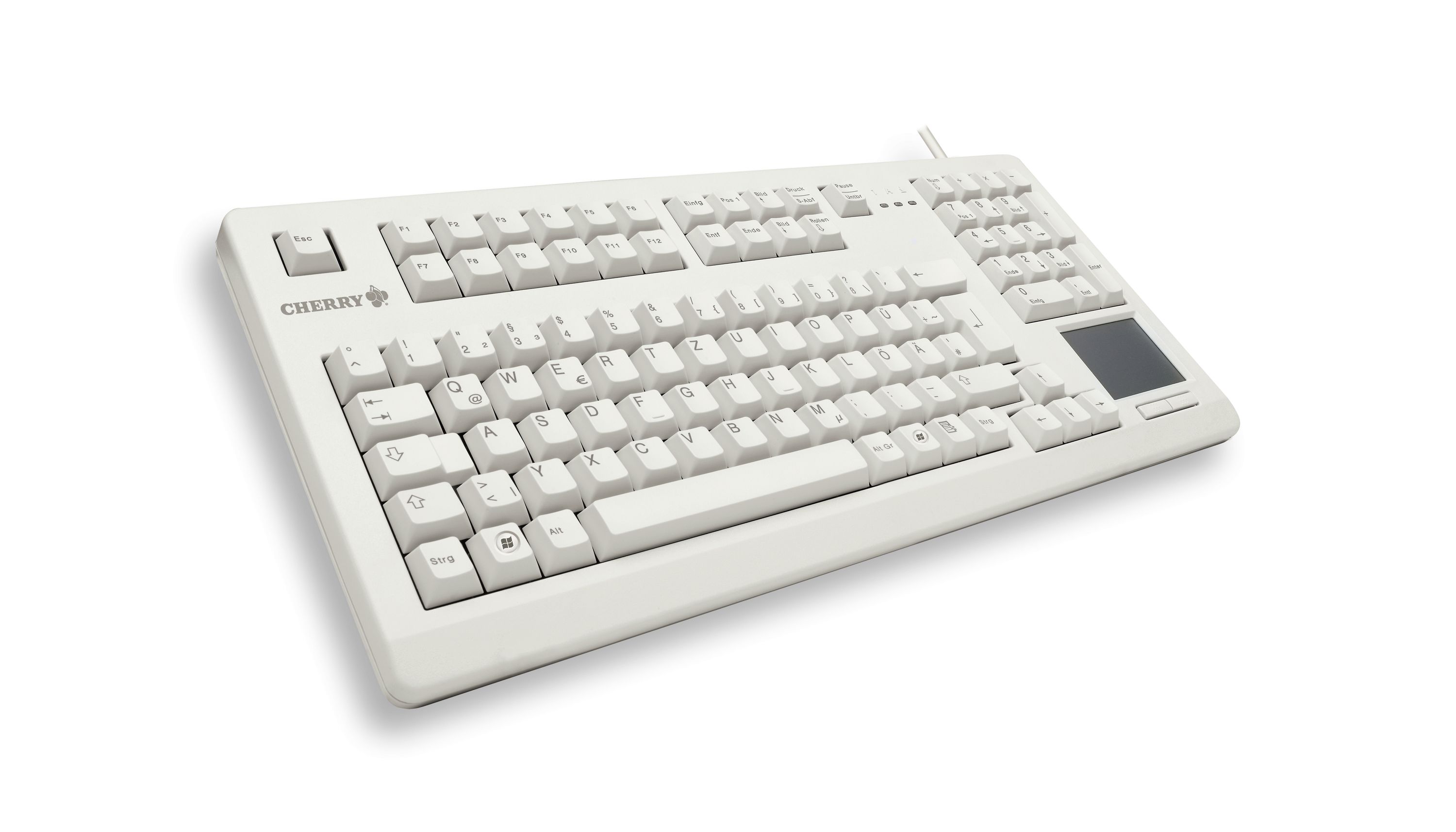 CHERRY G80-11900, Kompakte Mechanische Tastatur mit Nummernblock