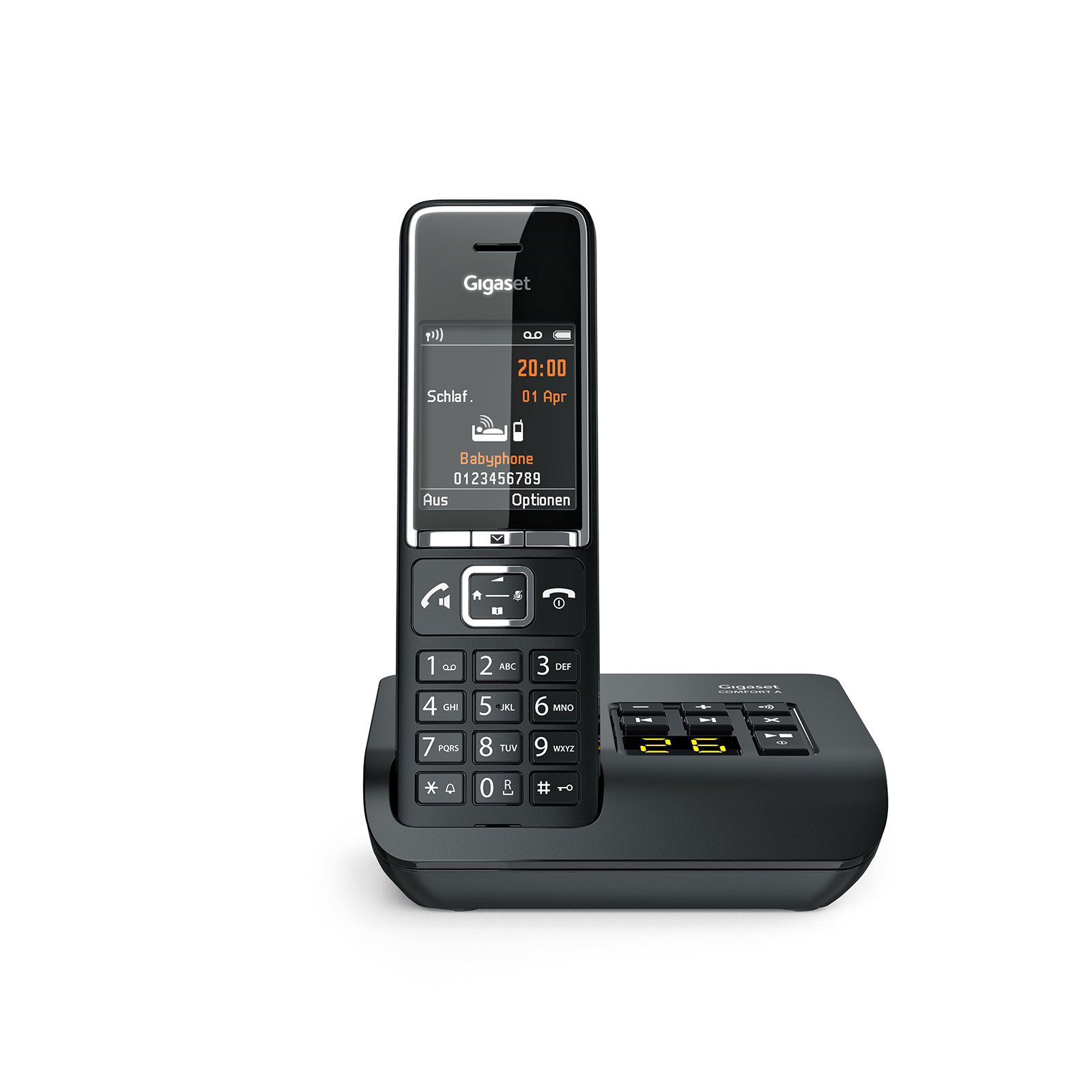 Gigaset C550A Schnurloses-Telefon schwarz