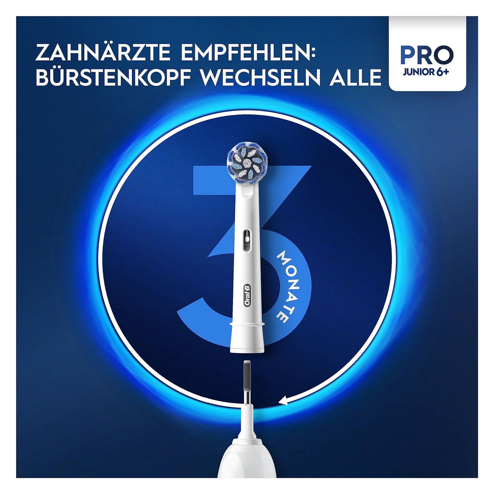 Oral-B Zahnbürste Pro Junior Green Oral-B Zahnbürste Pro Junior Green