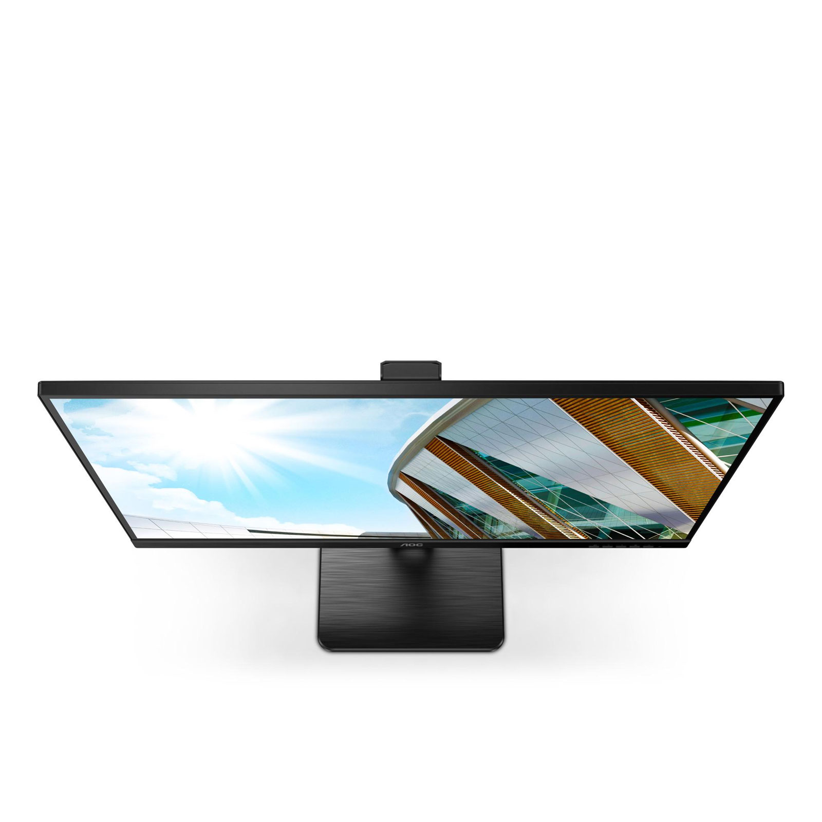 AOC Monitor Q27P2Q, P2, Schwarz, 27 Zoll, WQHD, IPS, 75 Hz, 4 ms (USB, HDMI, DisplayPort, höhenverstellbar, neigbar, schwenkbar, Pivot)