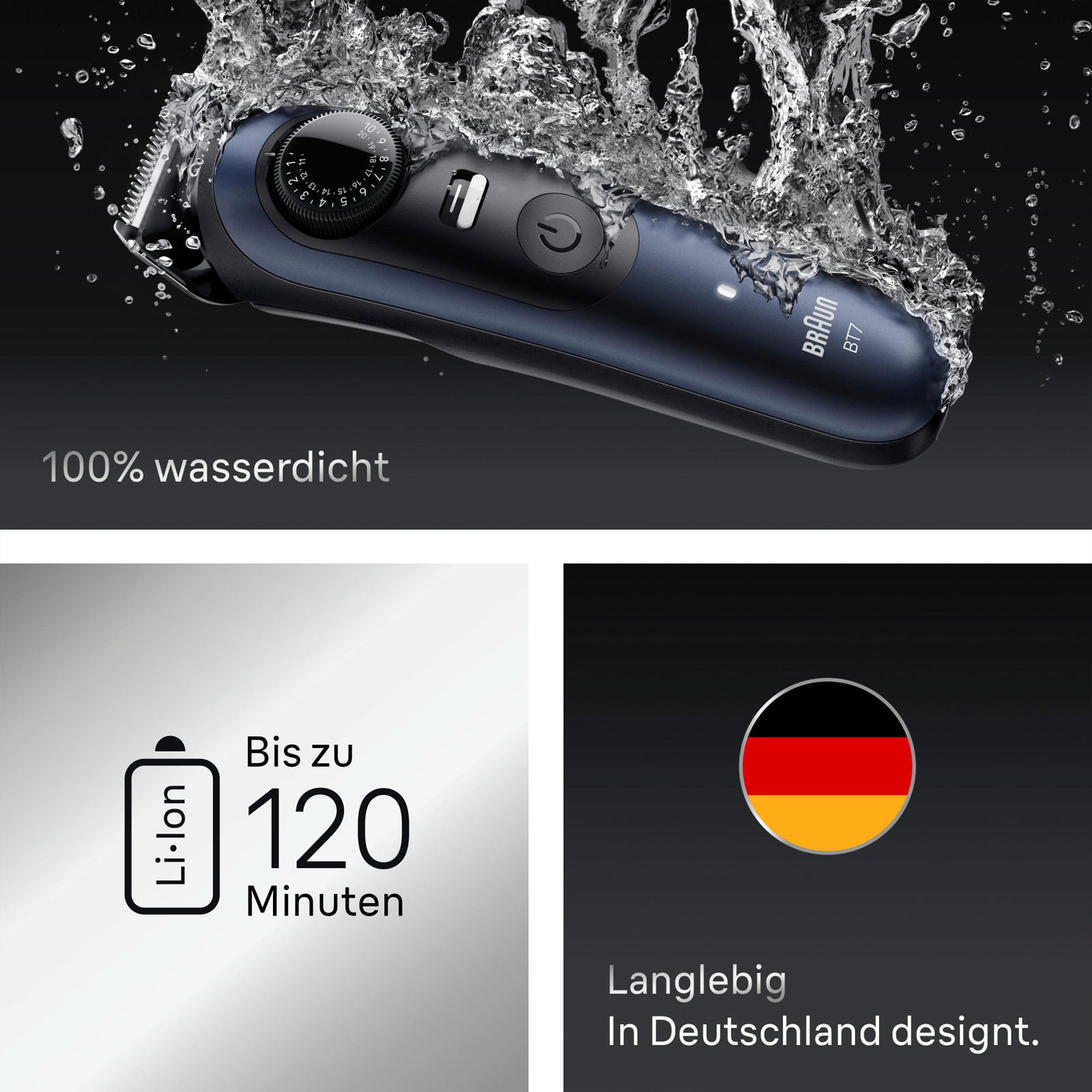 BRAUN Series 7 BT7520 Bartschneider