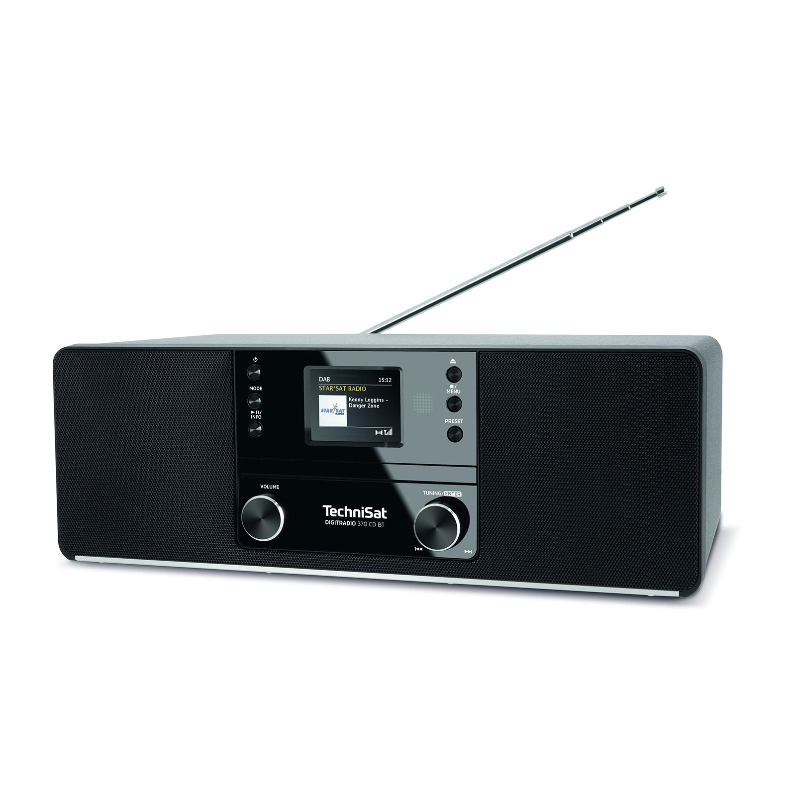 Technisat DIGITRADIO 370 CD BT schwarz DAB+ Radio