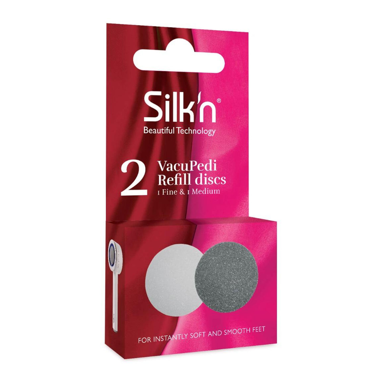 Silk'n VacuPedi Schleifscheiben Fein & Medium