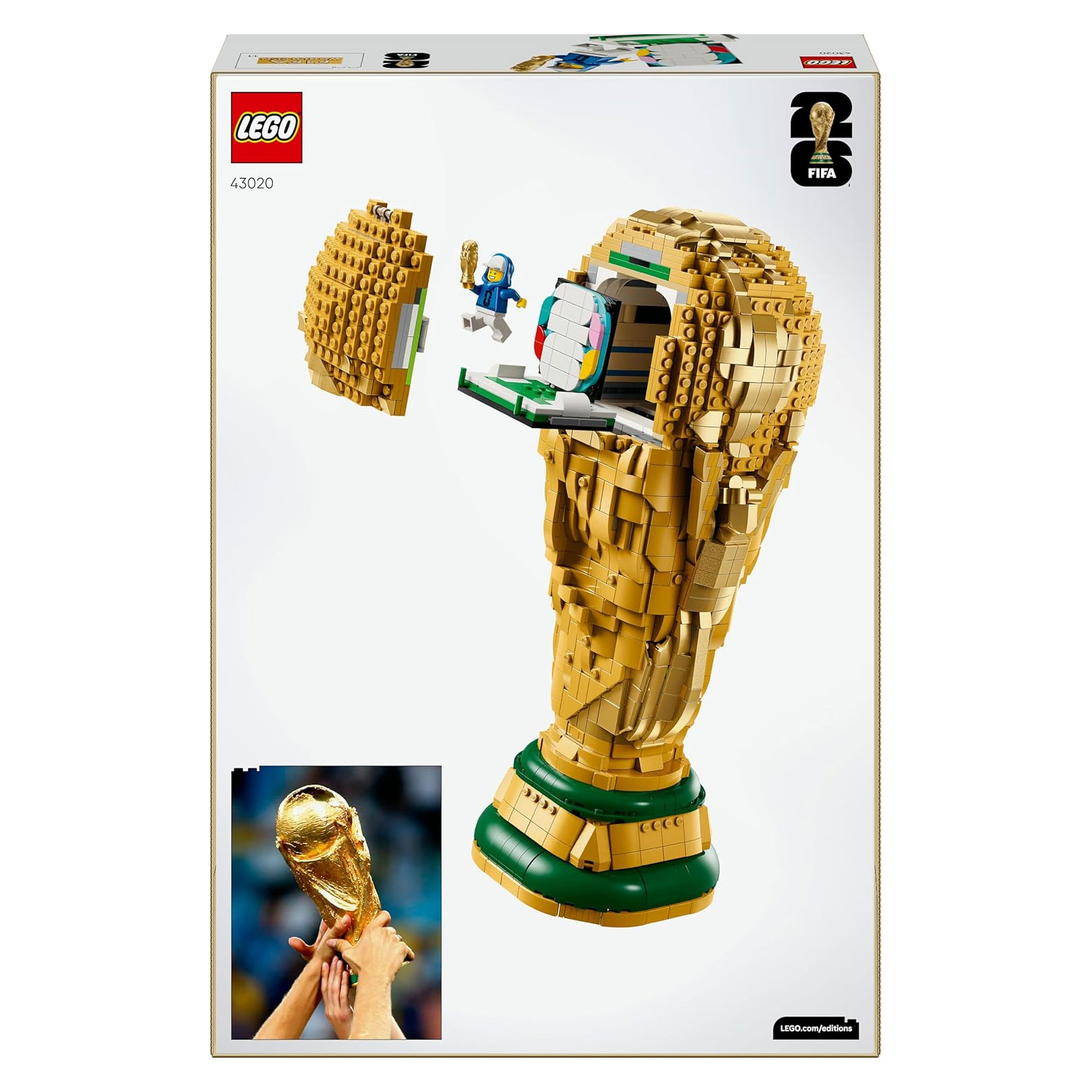 LEGO Editions Sports Offizieller Pokal der FIFA Fußball, 43020