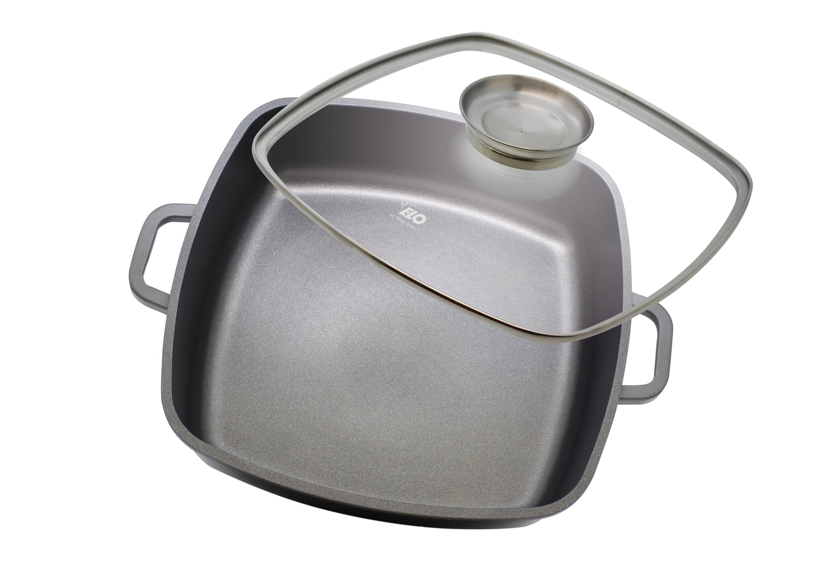 ELO Alucast Servierpfanne rund m. D. 28 x 28 cm ELODUR Select