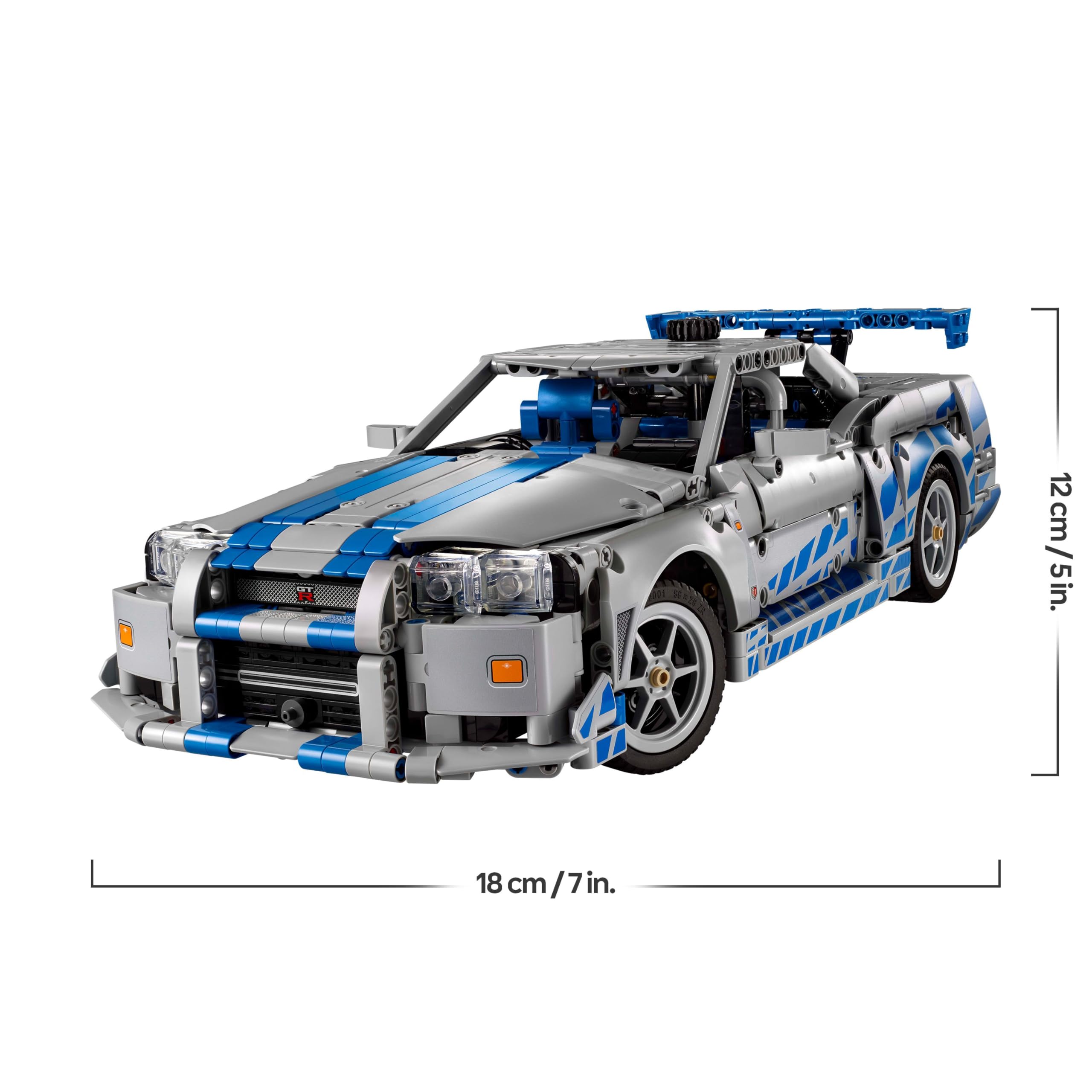 LEGO Technic 2 Fast 2 Furious Nissan Skyline GT-R R34 Automodell-Bauset 42210