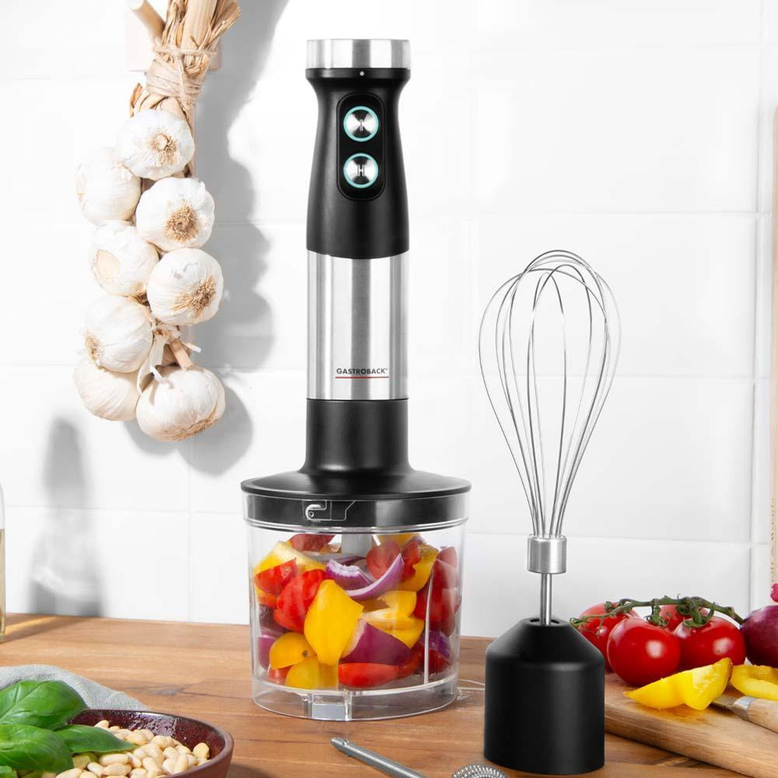 GASTROBACK 40972 Design Power 5-in-1 Stabmixer-Set GASTROBACK 40972 Design Power 5-in-1 Stabmixer-Set