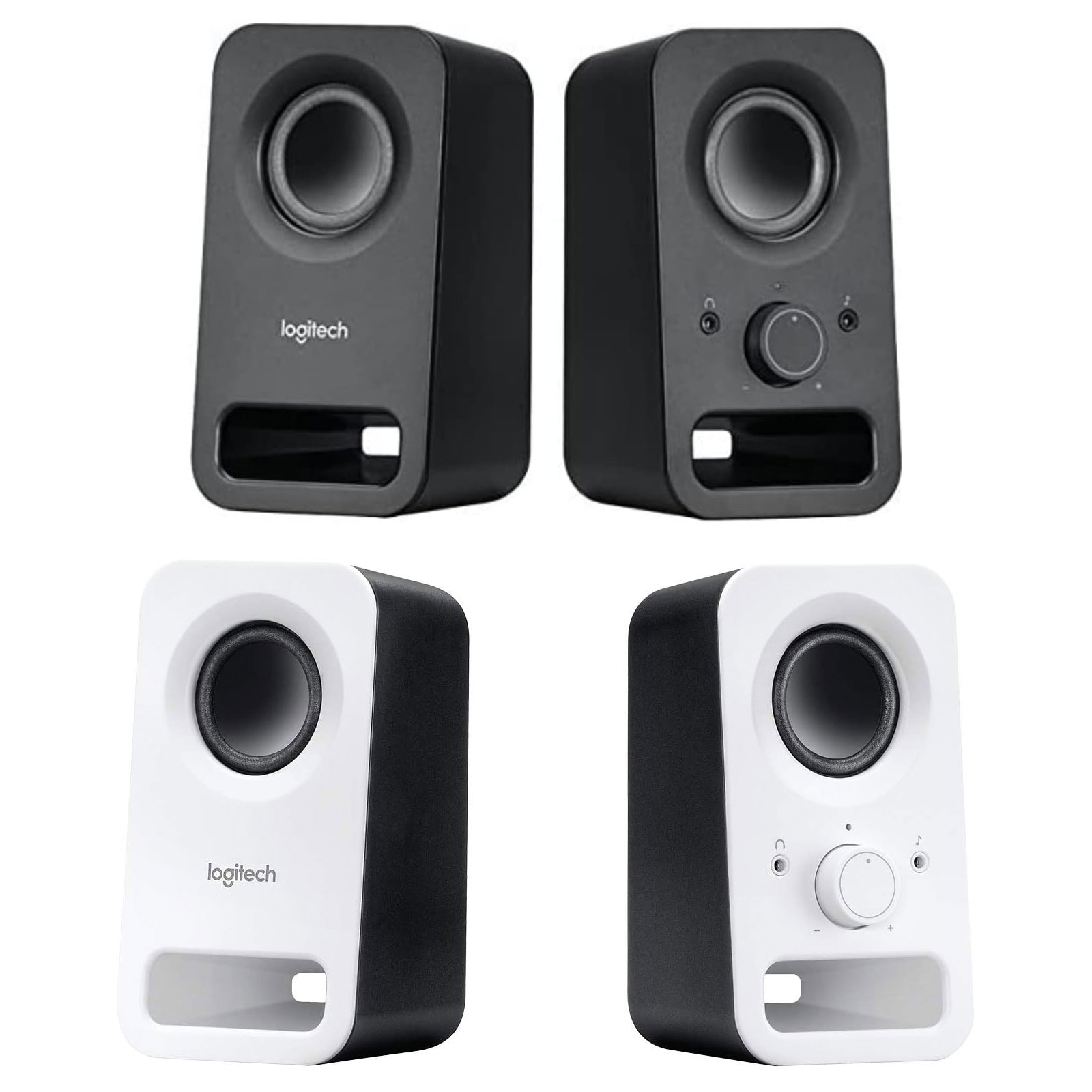 Logitech Speaker Z150 PC-Lautsprecher Lautstärkeregler AUX- & Audioeingang