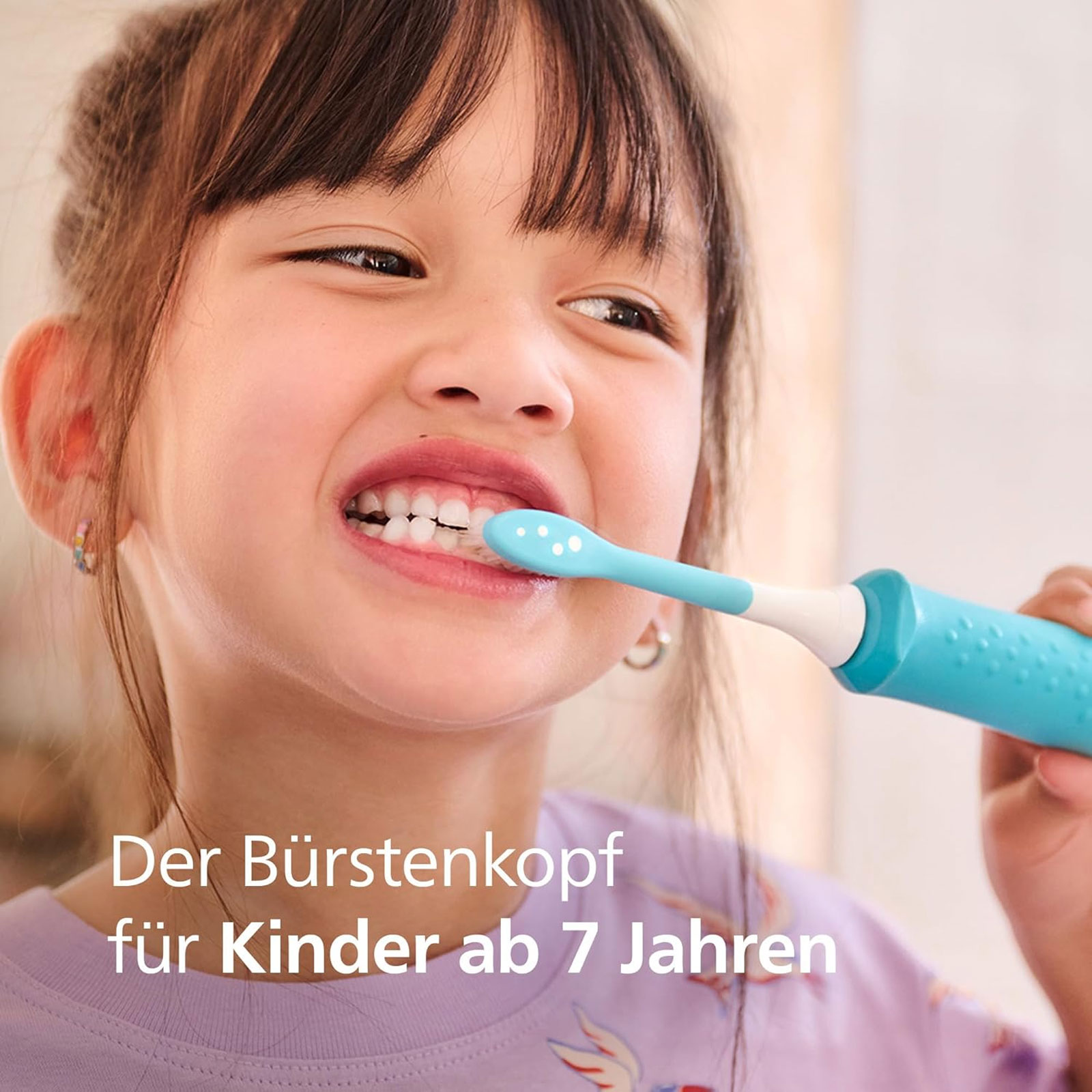 Philips HX6044/90 Sonicare For Kids, Original Ersatzbürstenköpfe für Kinder ab 7 Jahren Philips HX6044/90 Sonicare For Kids, Original Ersatzbürstenköpfe für Kinder ab 7 Jahren