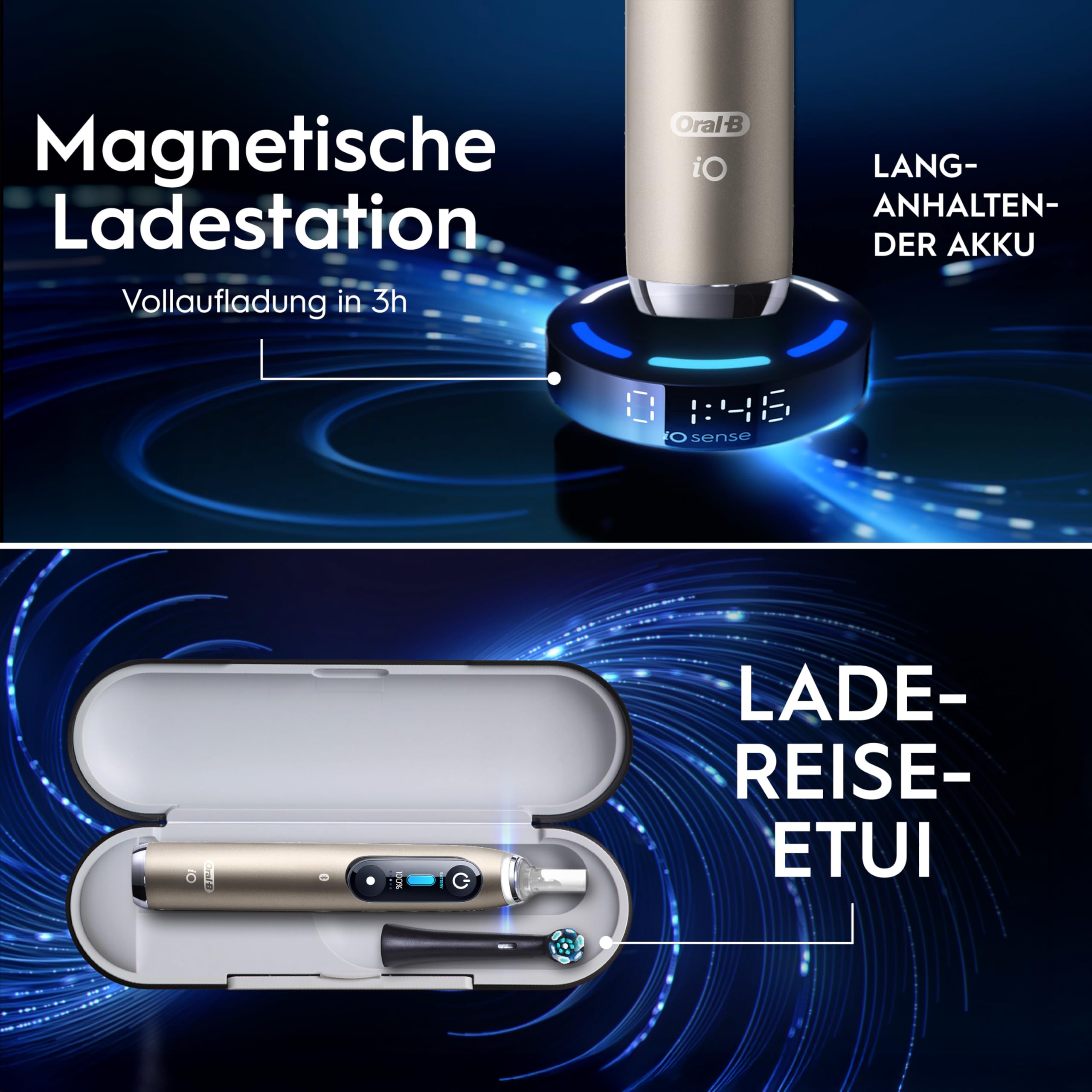 Oral-B iO Series 10 Elektrische Zahnbürste — Electric Toothbrush
