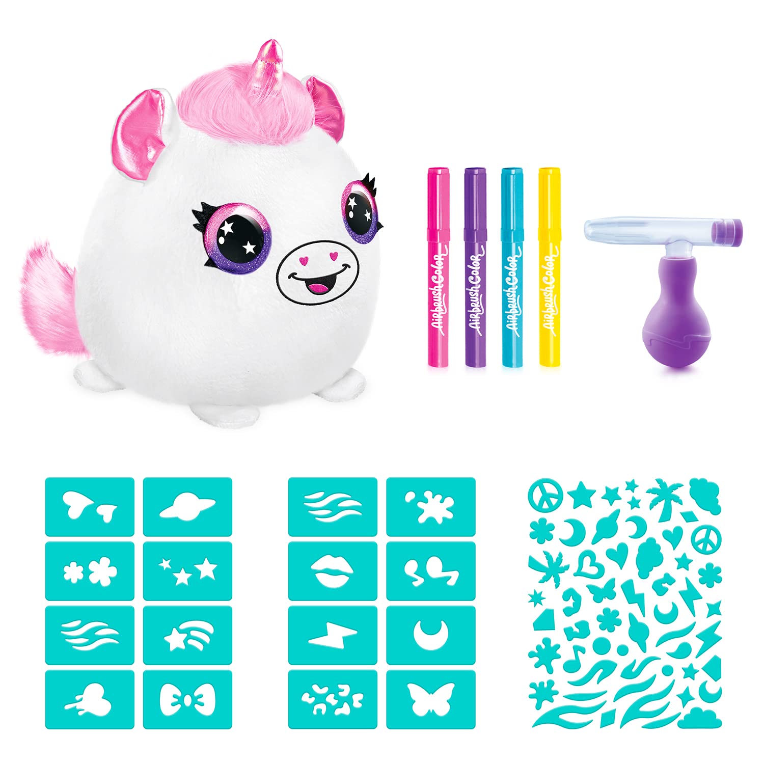 Canal Toys Airbrush Plush Surprise – Squishy-Plüsch Bemalen mit Airbrush