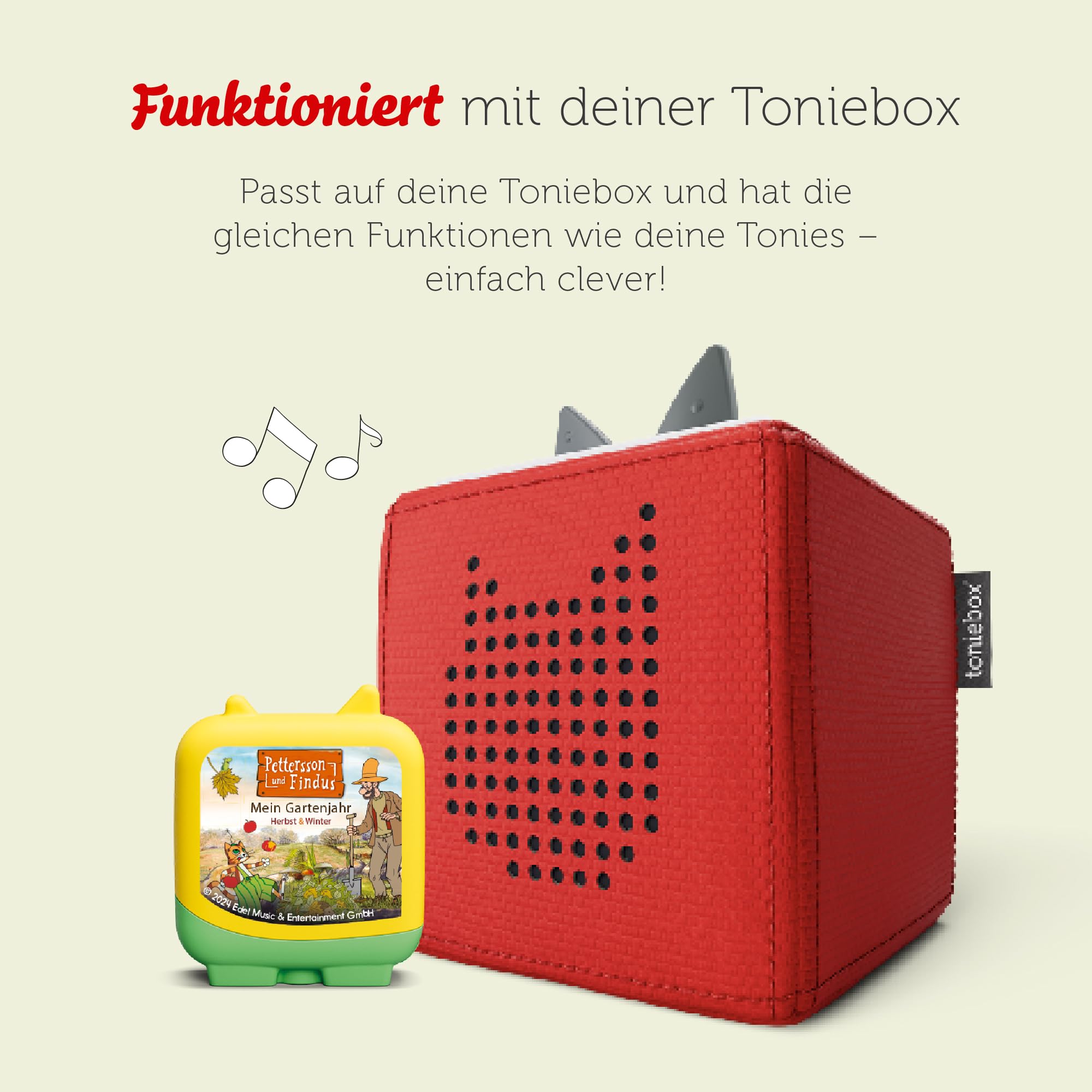 tonies Clever Toniebox, Pettersson und Findus – Findus erklärt die Welt