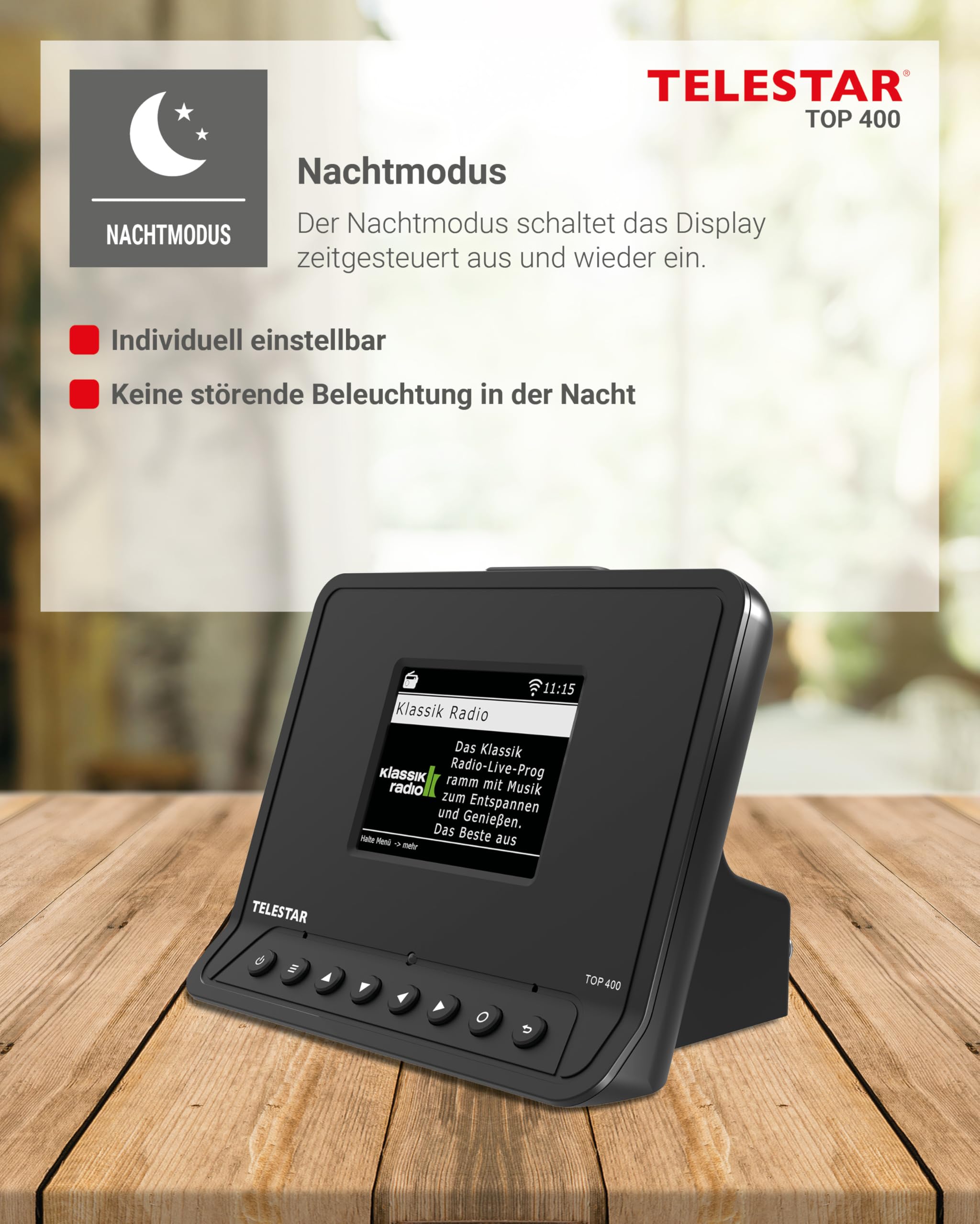 TELESTAR DAB+ Radio Adapter für Stereoanlagen TOP 400 Internetradio DAB+