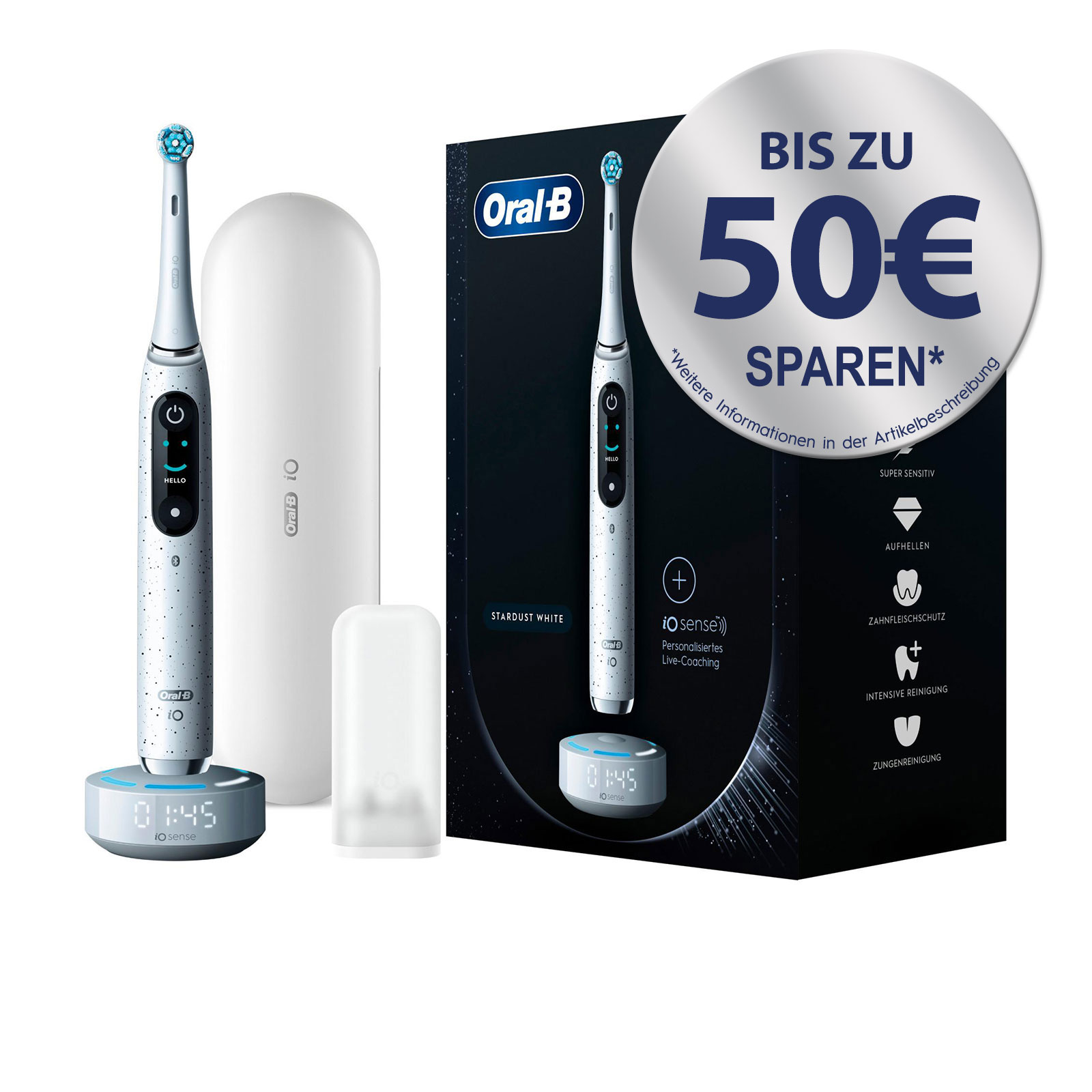 Oral-B iO Series 10 Zahnbürste weiß