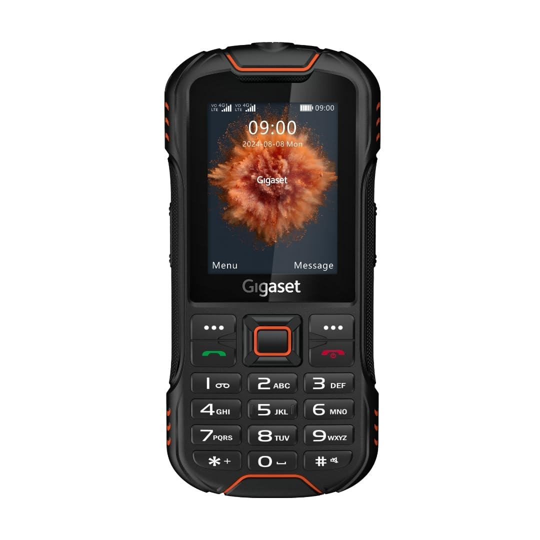 Gigaset GLX8 Plus - Robustes 4G-Outdoor-Tastenhandy