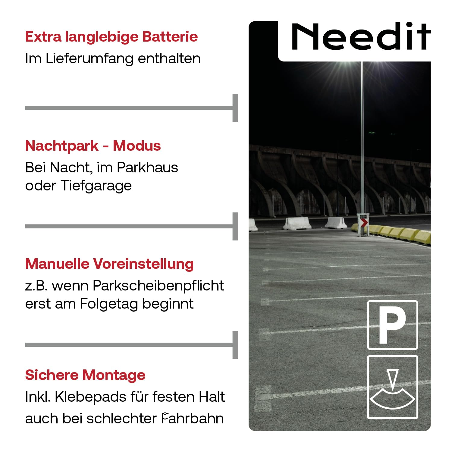 Needit Park Lite One Parkscheibe