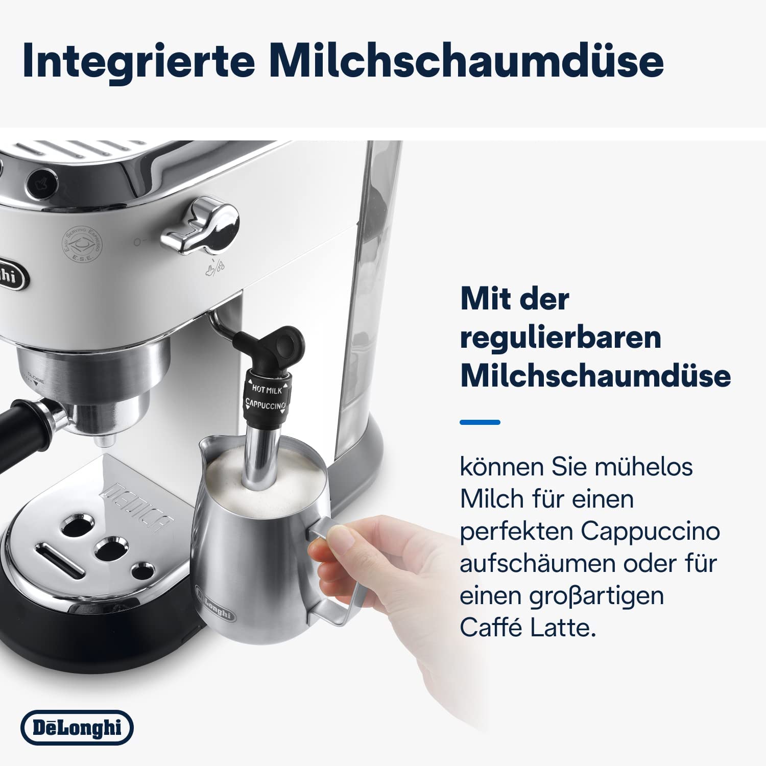De'Longhi Dedica Style EC 685 Espresso Siebträgermaschine