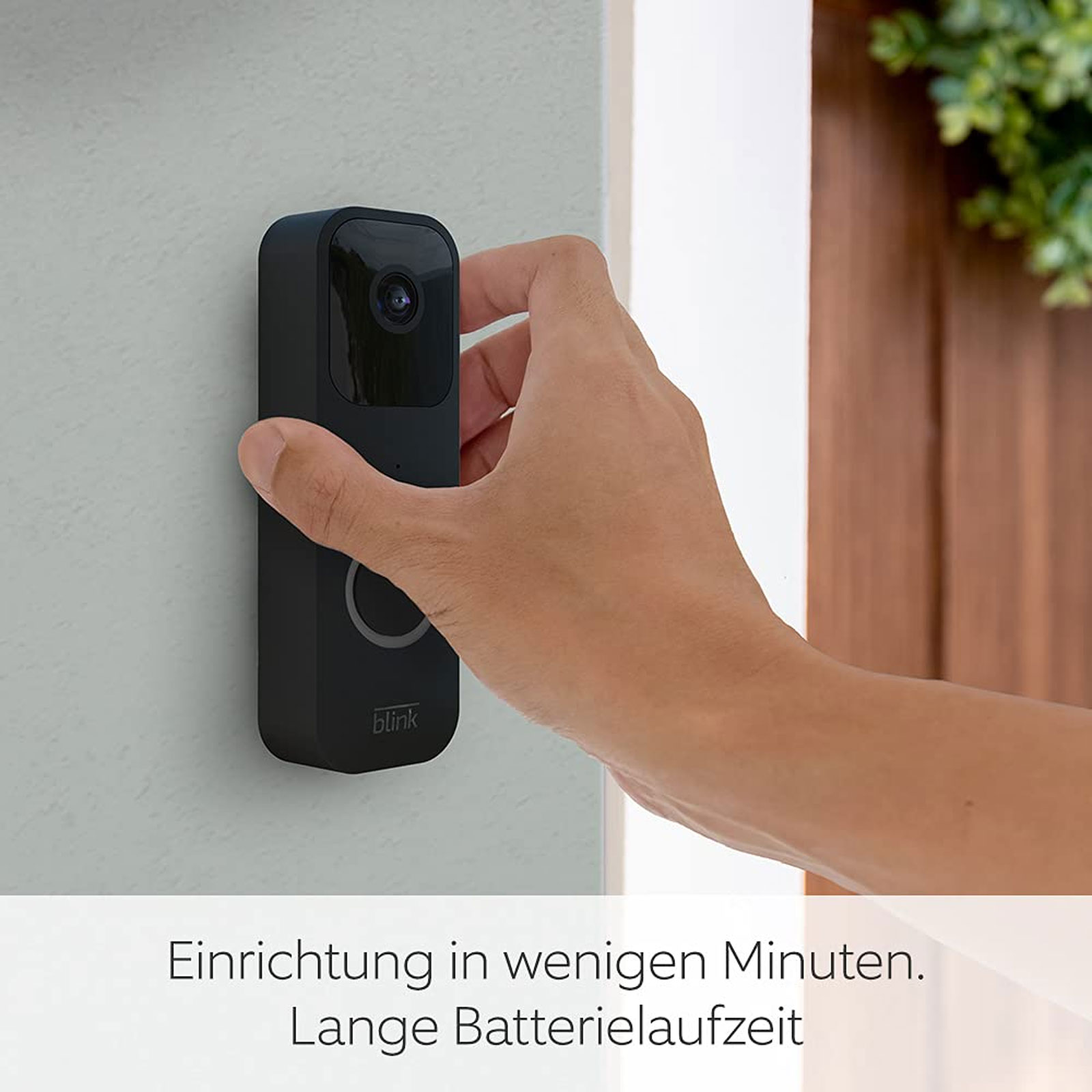 Blink Video Doorbell white Türklingel mit Kamera