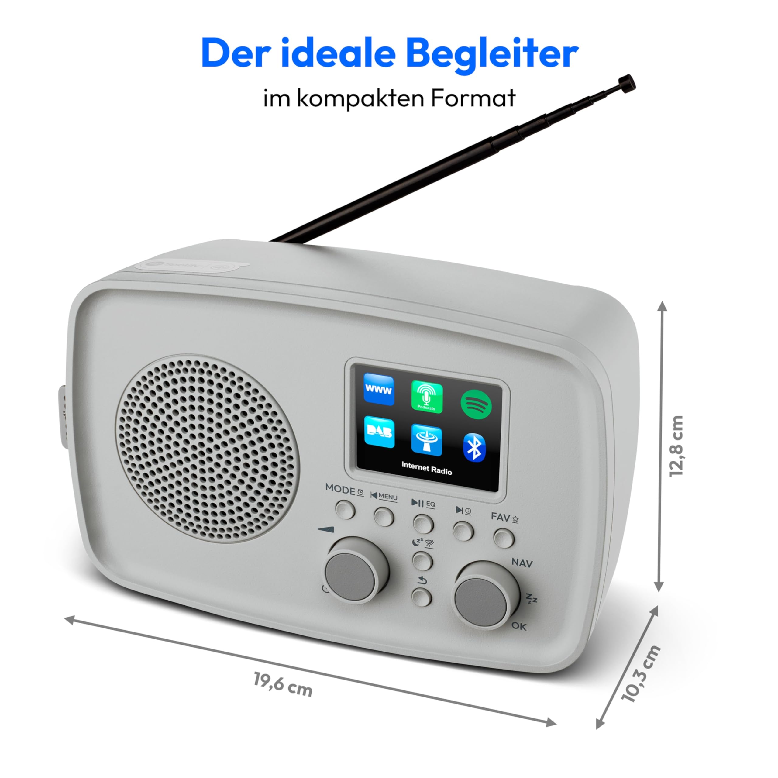 MEDION Internetradio mit DAB+ Life IRE-1