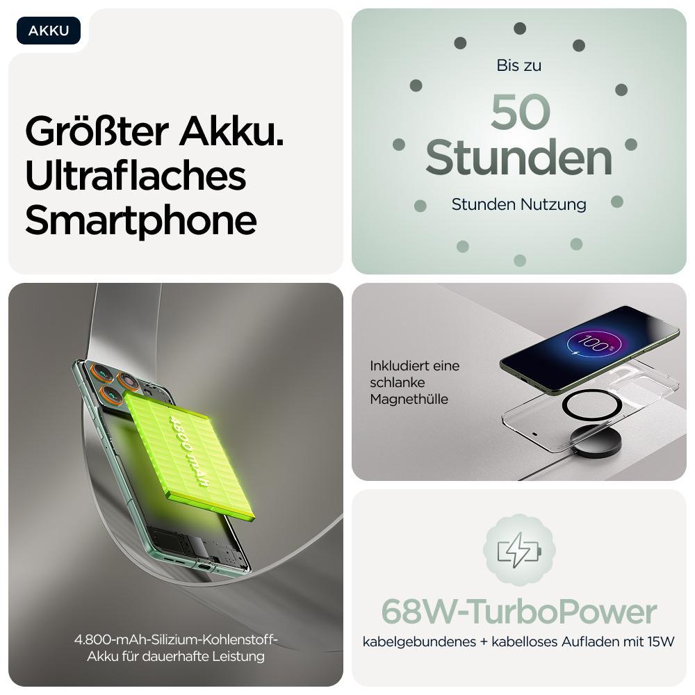 Motorola edge 70 12GB + 512GB PANTONE® Lily Pad Smartphone