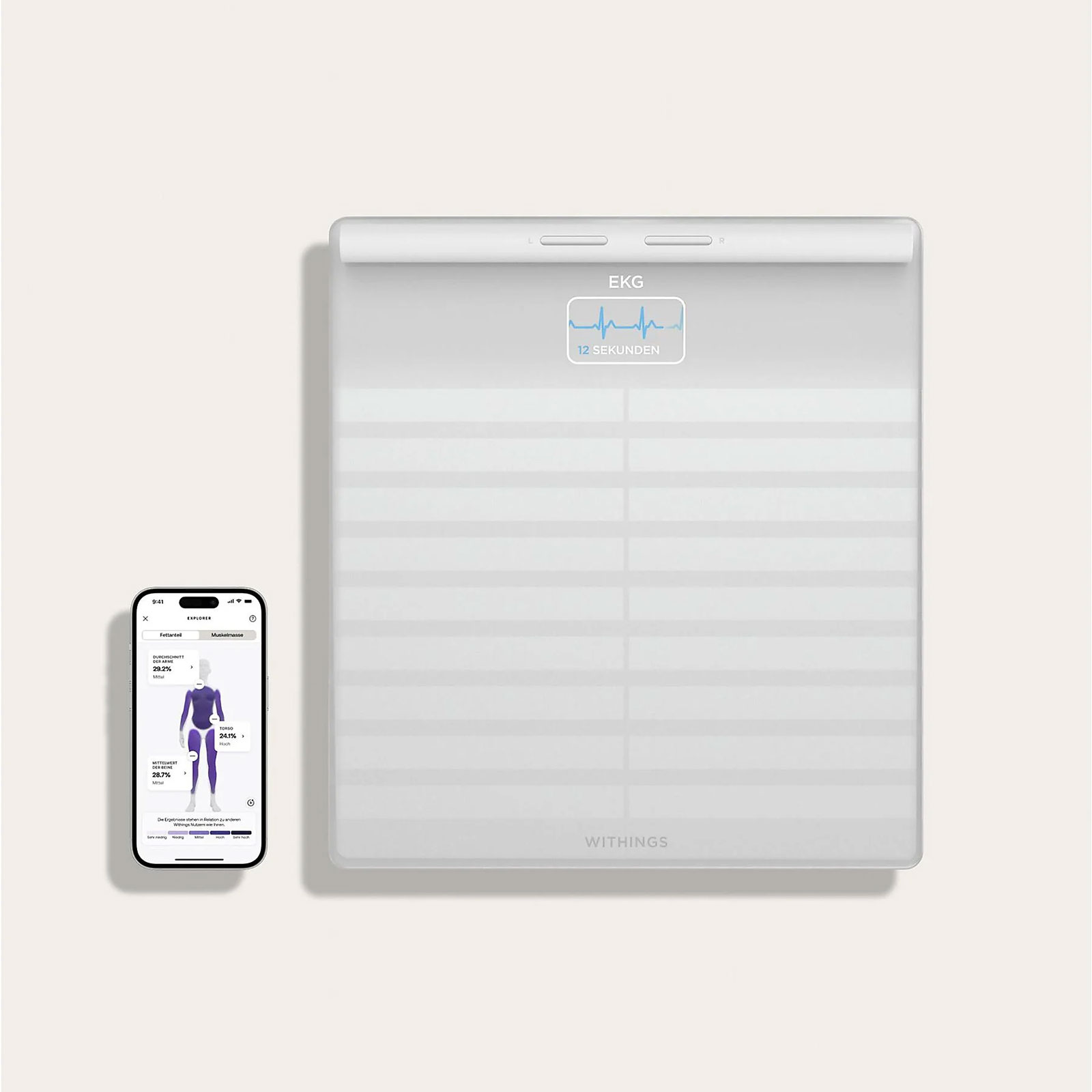 Withings Body Scan Diagnosewaage