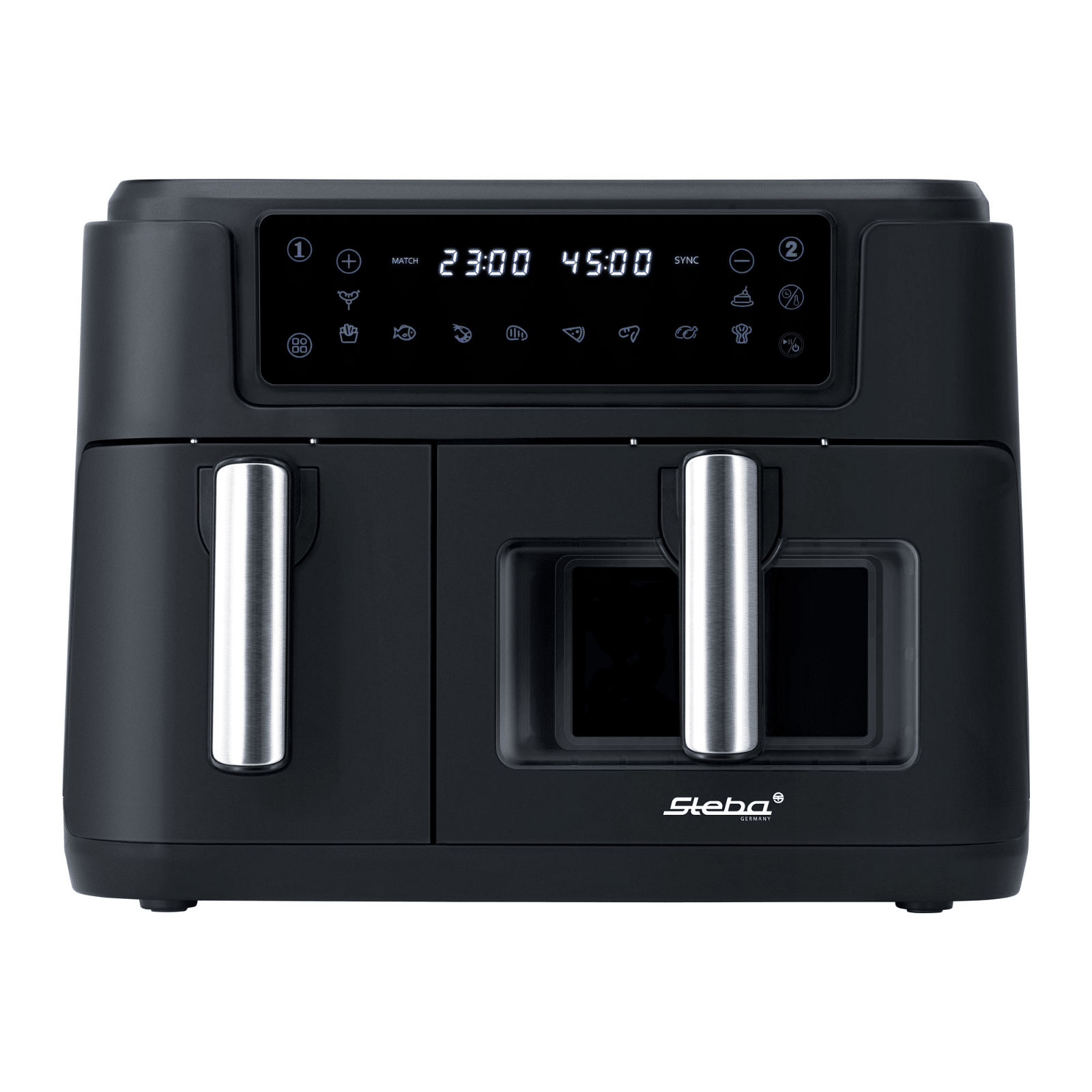 Steba Doppel-Heißluftfritteuse HF 9500 DUO