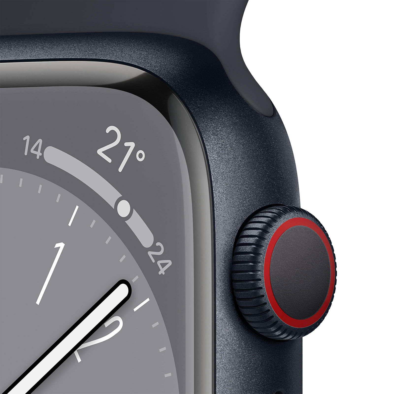 Apple Watch Series 8 GPS + Cellular 41mm Aluminiumgehäuse Polarstern mit Polarstern Sportarmband